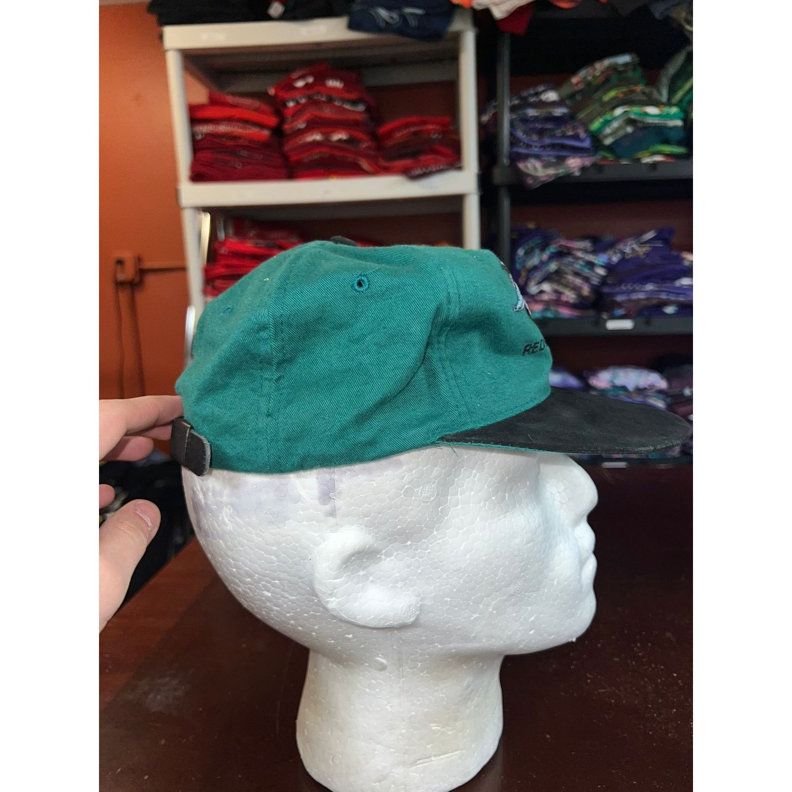 Vintage Vintage US Army Redlands Hat Red Lands Shark Green Sansegal Size ONE SIZE - 6 Thumbnail