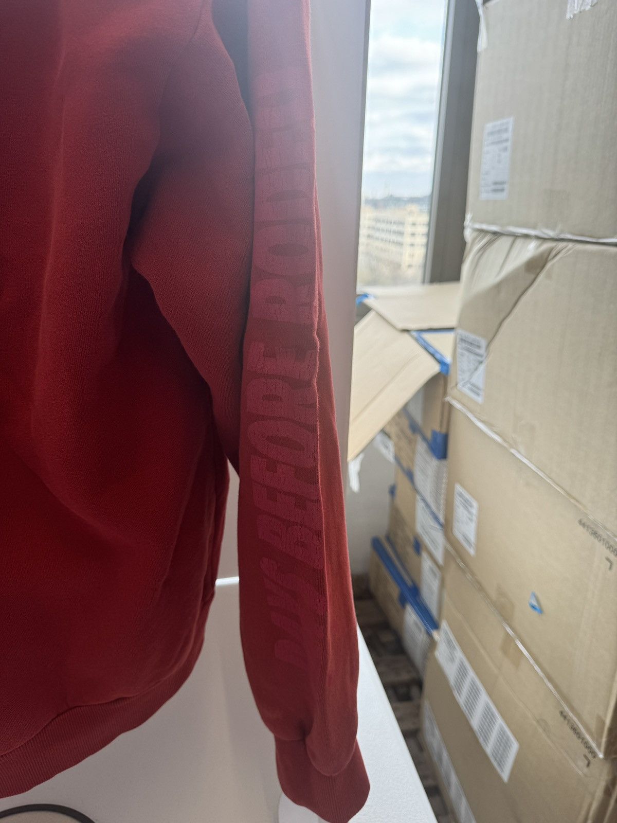 Travis Scott Travis Scott Days Before Rodeo Red Box Hoodie Size Large Size US L / EU 52-54 / 3 - 3 Thumbnail