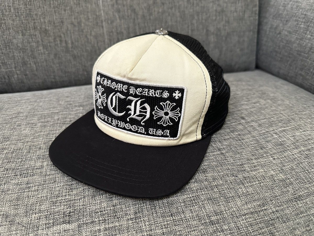 Chrome Hearts Chrome Hearts Hollywood Hat “CH” logo Size ONE SIZE - 1 Thumbnail