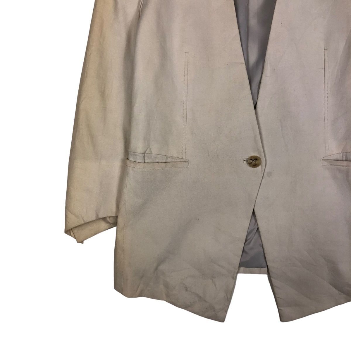 Helmut Lang 🔥VINTAGE CROPPED BIKER JACKET HELMUT LANG BONDAGE PARACHUTE Size US M / EU 48-50 / 2 - 6 Thumbnail
