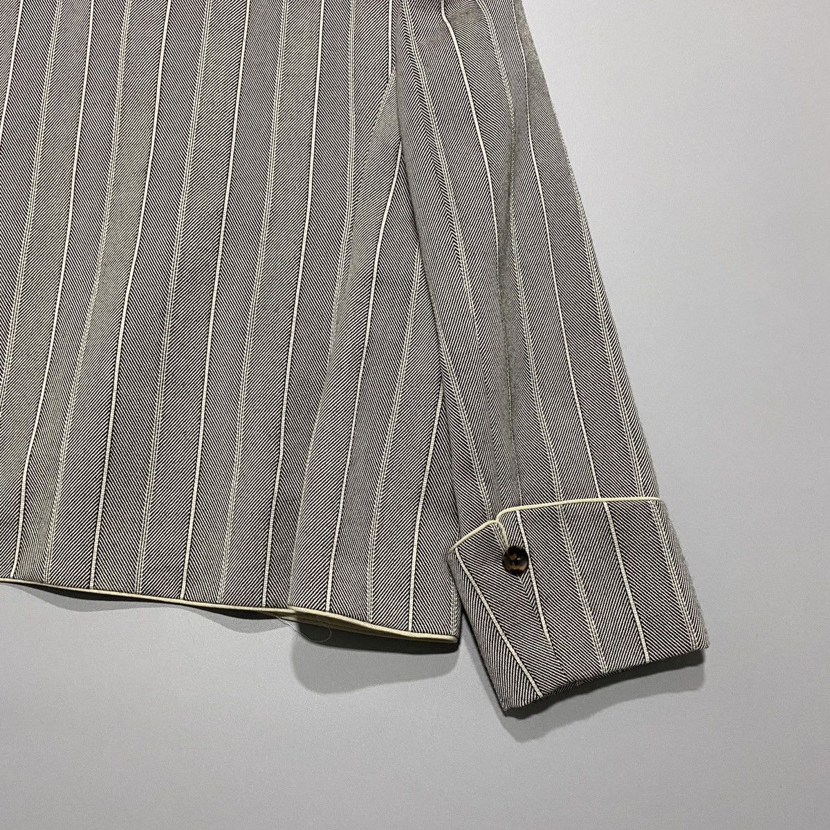 Giorgio Armani Pinstripe Jacket Size US L / EU 52-54 / 3 - 9 Thumbnail