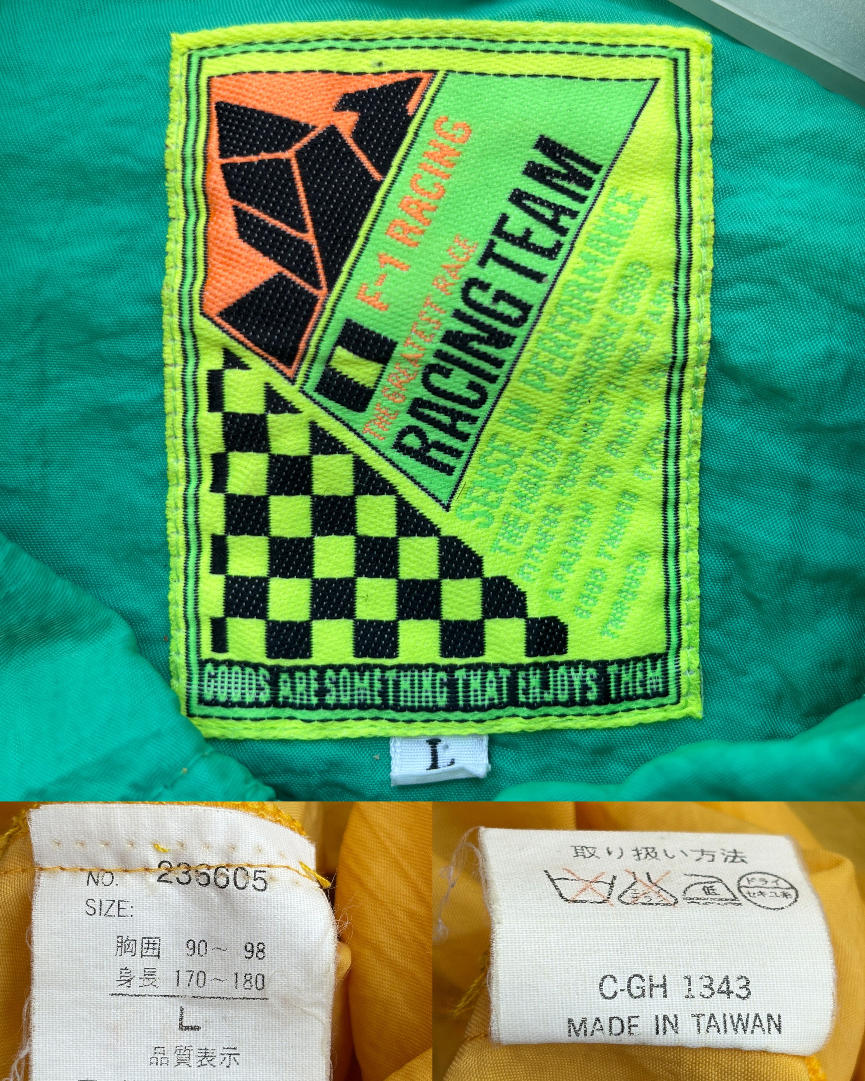 Formula 1 F1 Racing Team Japanese Vintage Motorsport Racing Jacket Size US L / EU 52-54 / 3 - 7 Thumbnail