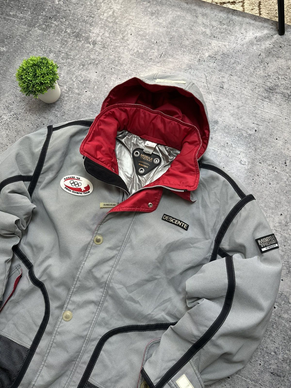 Descente Descente Ski Swiss Olympic 1998 Jacket Coat Mobil Thermo Size US L / EU 52-54 / 3 - 4 Thumbnail