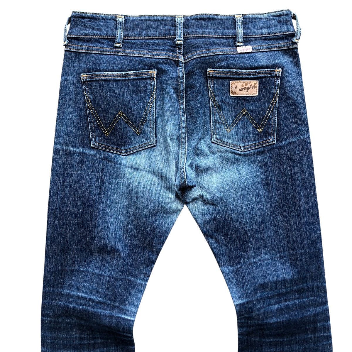 If Six Was Nine × Japanese Brand × Wrangler Vintage WRANGLER skinny jeans Size US 29 - 5 Thumbnail