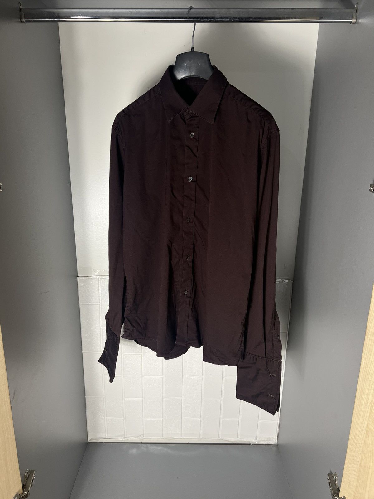 Gucci × Vintage VERY RARE GUCCI CLASSIC LONG SLEEVE SHIRT DESIGNER LUXURY Size US M / EU 48-50 / 2 - 5 Thumbnail