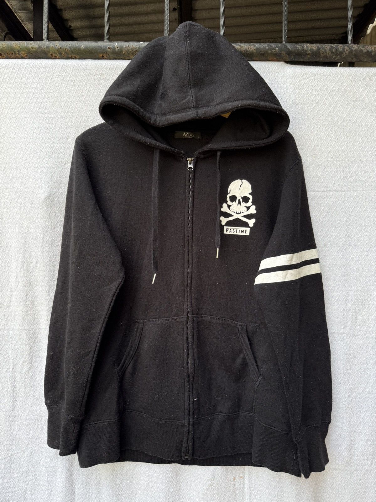 Hysteric Glamour Azul Pastime Skull Zip Hoodie Size US L / EU 52-54 / 3 - 2 Thumbnail