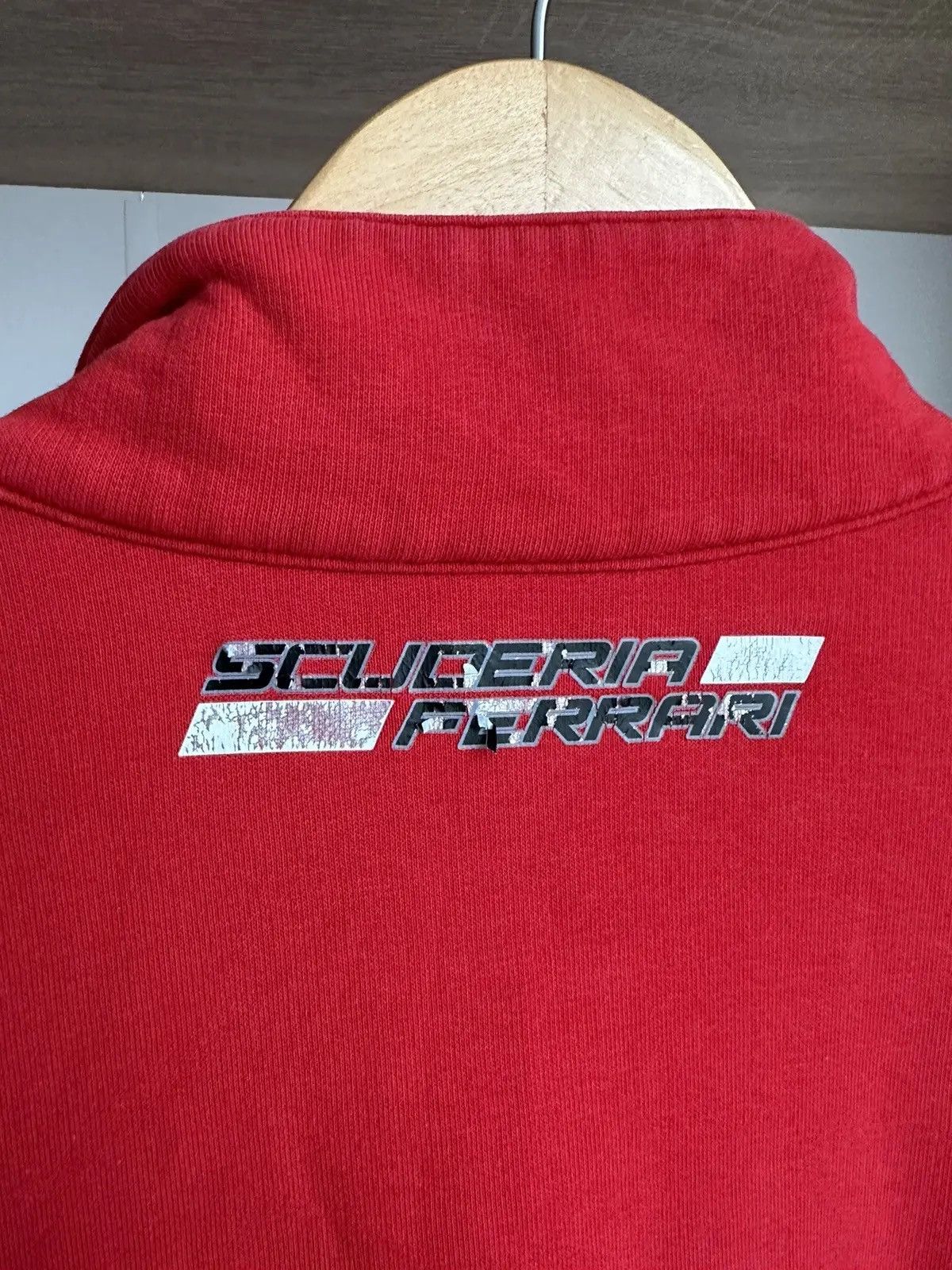 Ferrari × Formula 1 Vintage Ferrari Racing Red Rugby Sweatshirt Formula Uno Size US L / EU 52-54 / 3 - 13 Thumbnail