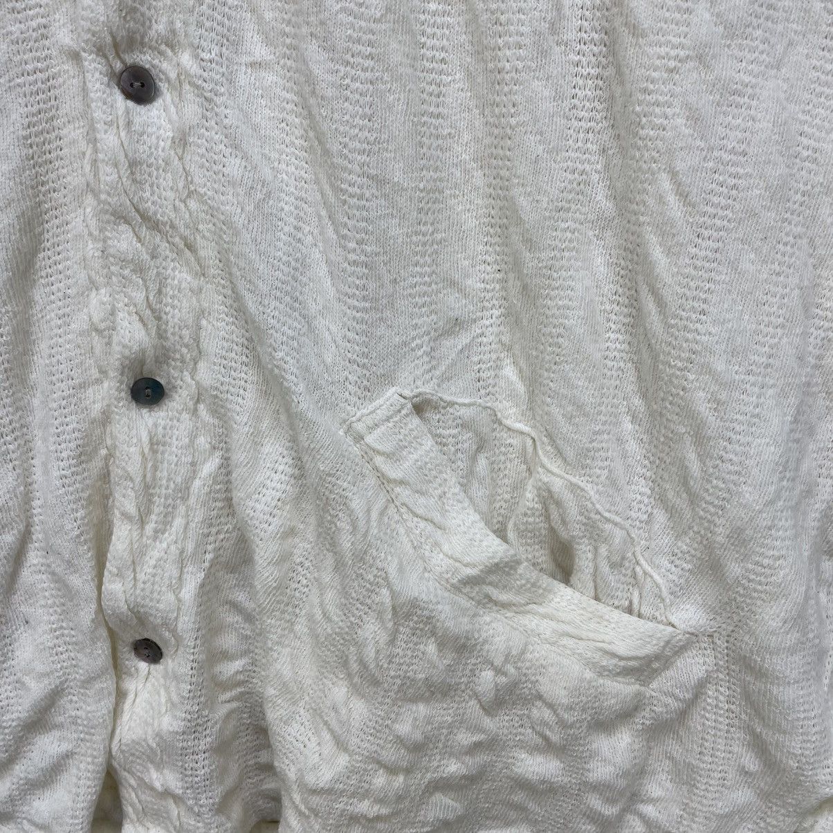 Katharine Hamnett London 💥Katharine Hamnett London White Cardigan Drape Jacket Size M / US 6-8 / IT 42-44 - 5 Thumbnail