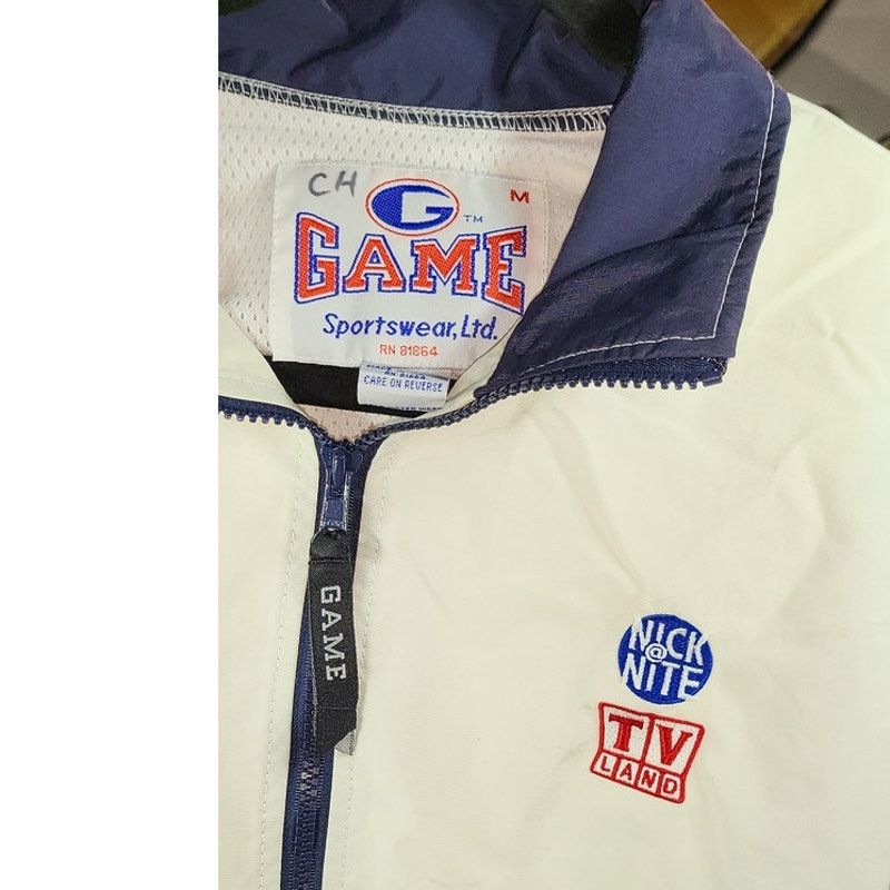 Russell Athletic Vintage "Nick at Nite" branded windbreaker Jacket Size M Size M / US 6-8 / IT 42-44 - 7 Thumbnail