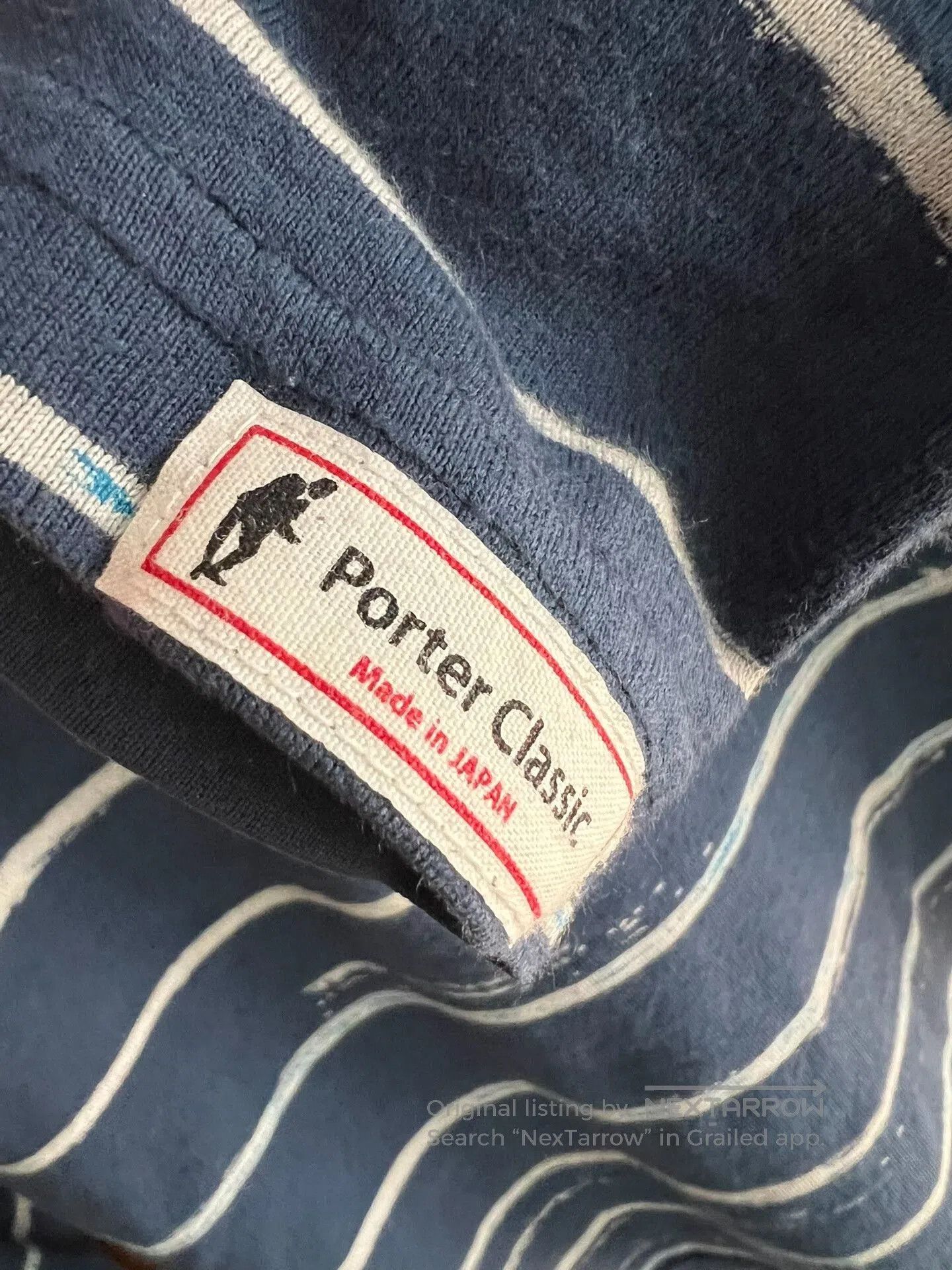 Porter Classic porter classic artist border turtleneck shirt. Size US S / EU 44-46 / 1 - 4 Thumbnail
