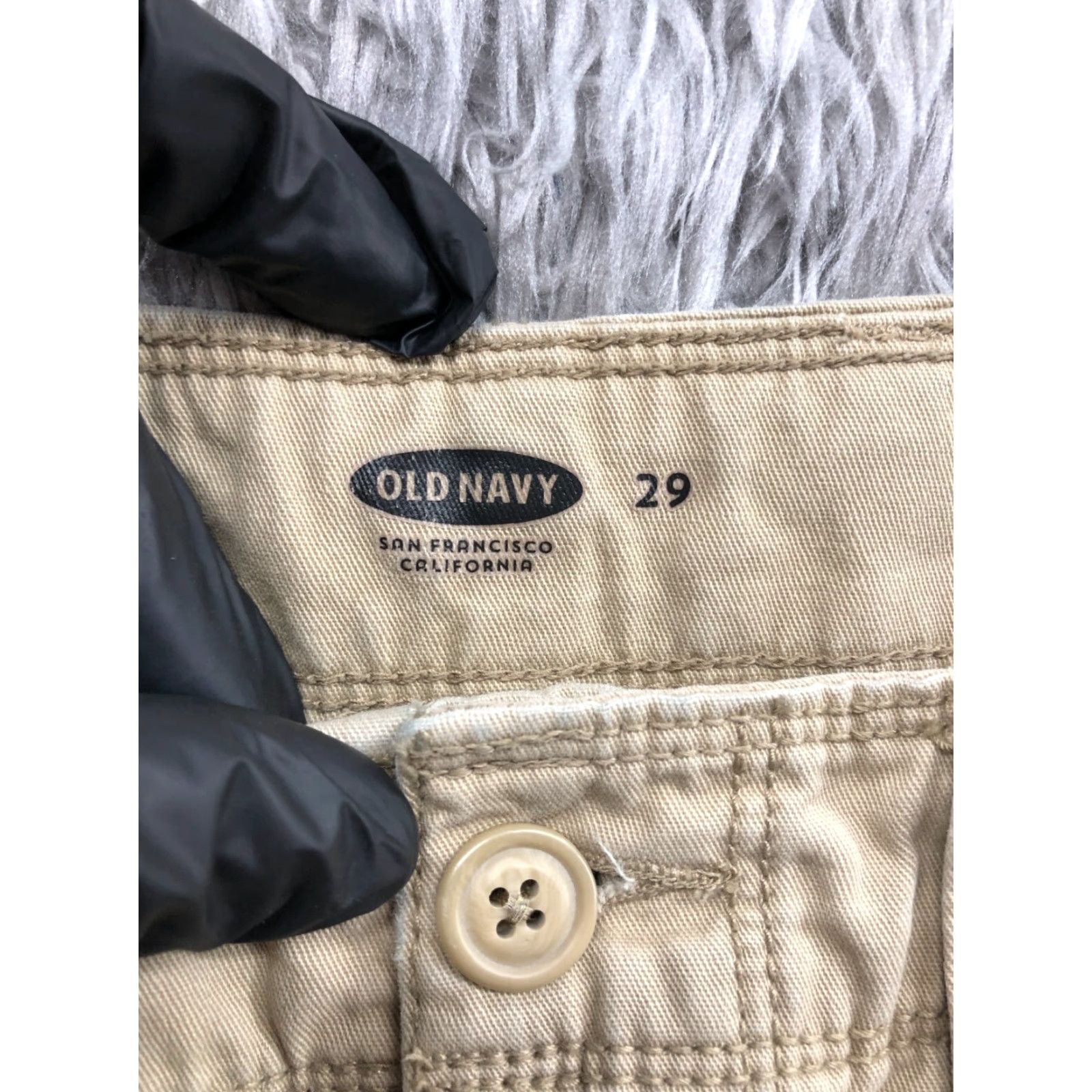 Old Navy Old Navy Chino Shorts Mens Size 29 Mid Rise Medium Wash Beige Size US 29 - 6 Thumbnail