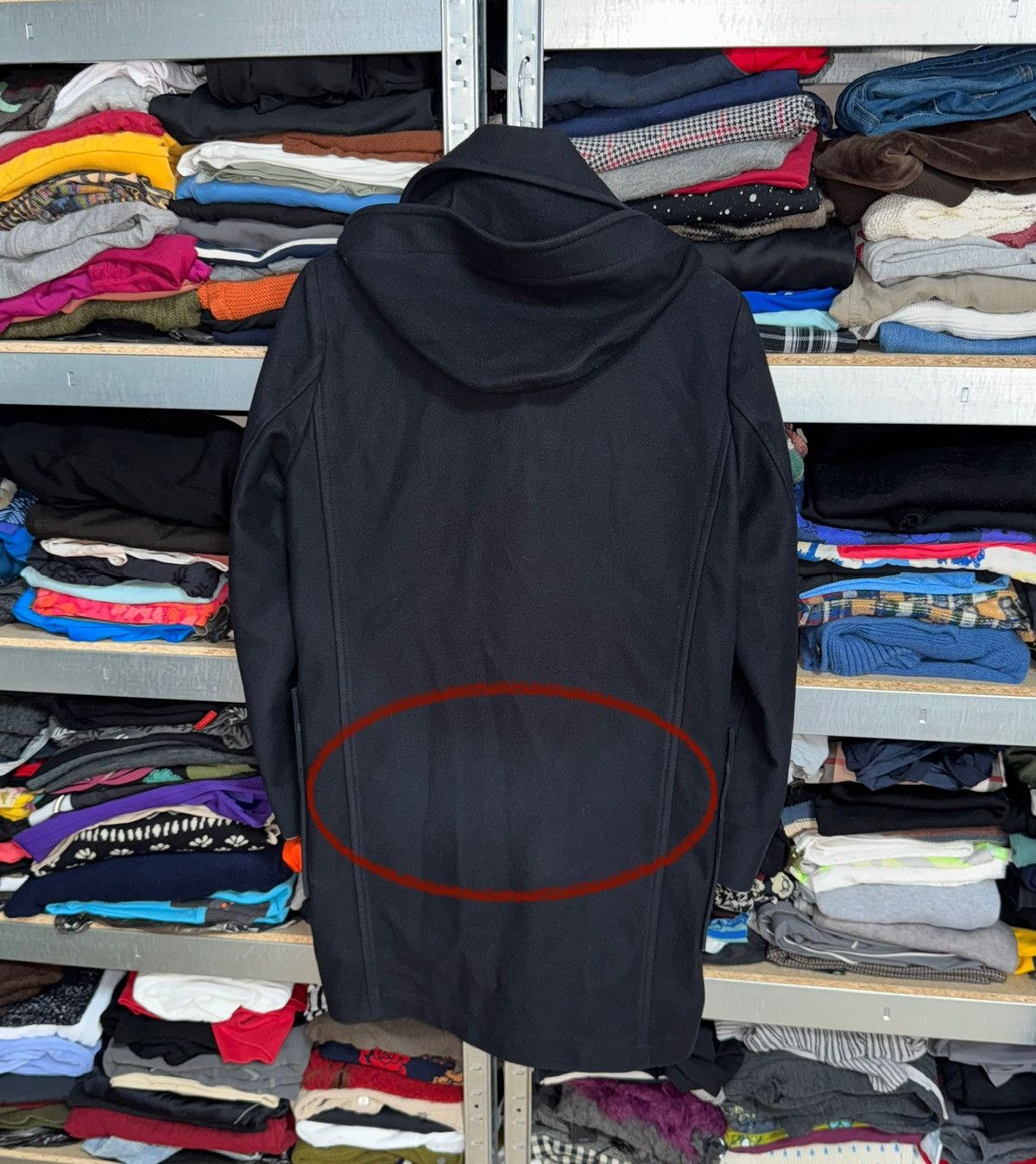 Sandro Sandro XS duffle coat wool jacket + hooded old money Size US XS / EU 42 / 0 - 24 Thumbnail