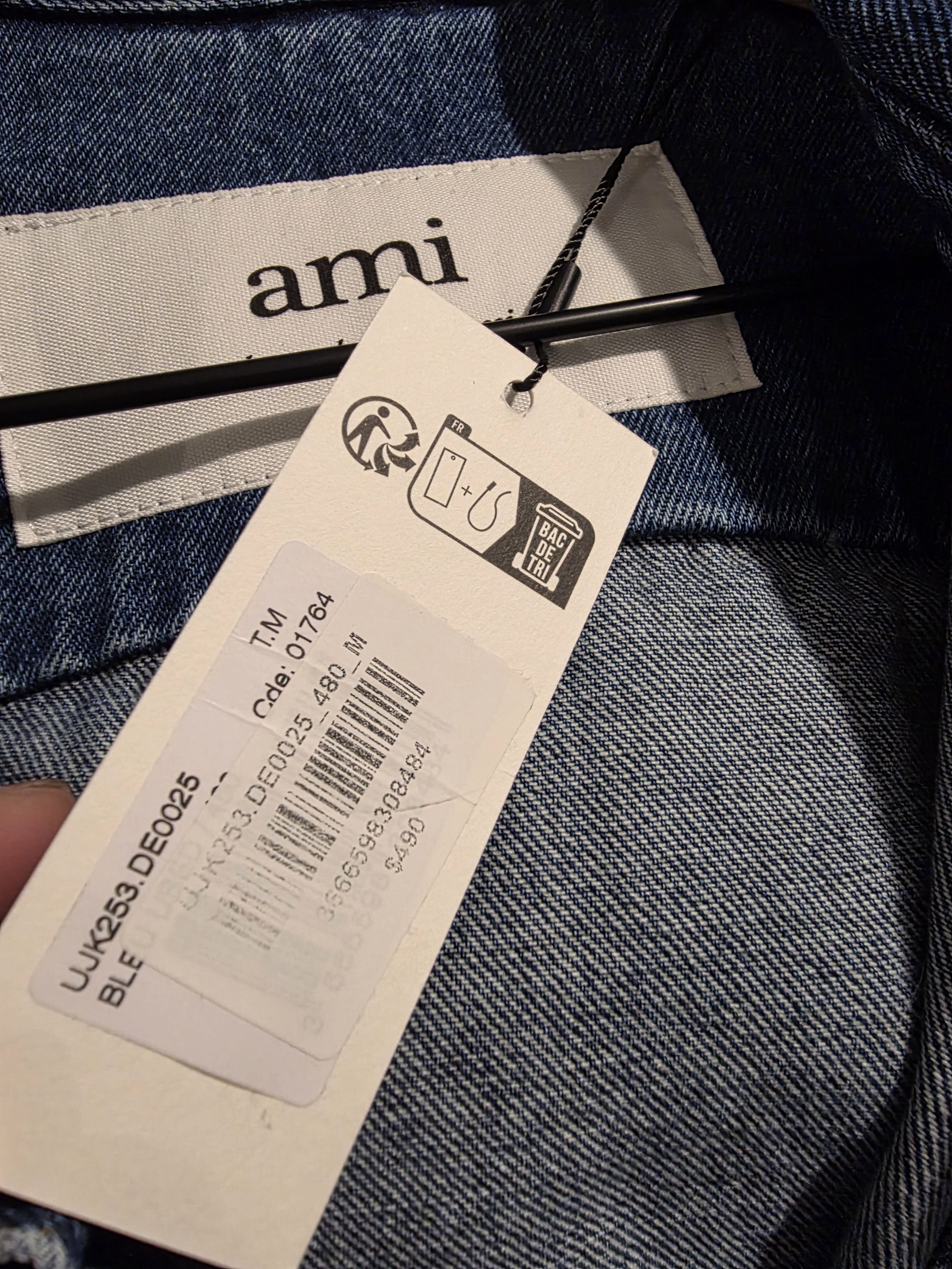 AMI Ami Paris denim shirt Size US XL / EU 56 / 4 - 2 Thumbnail