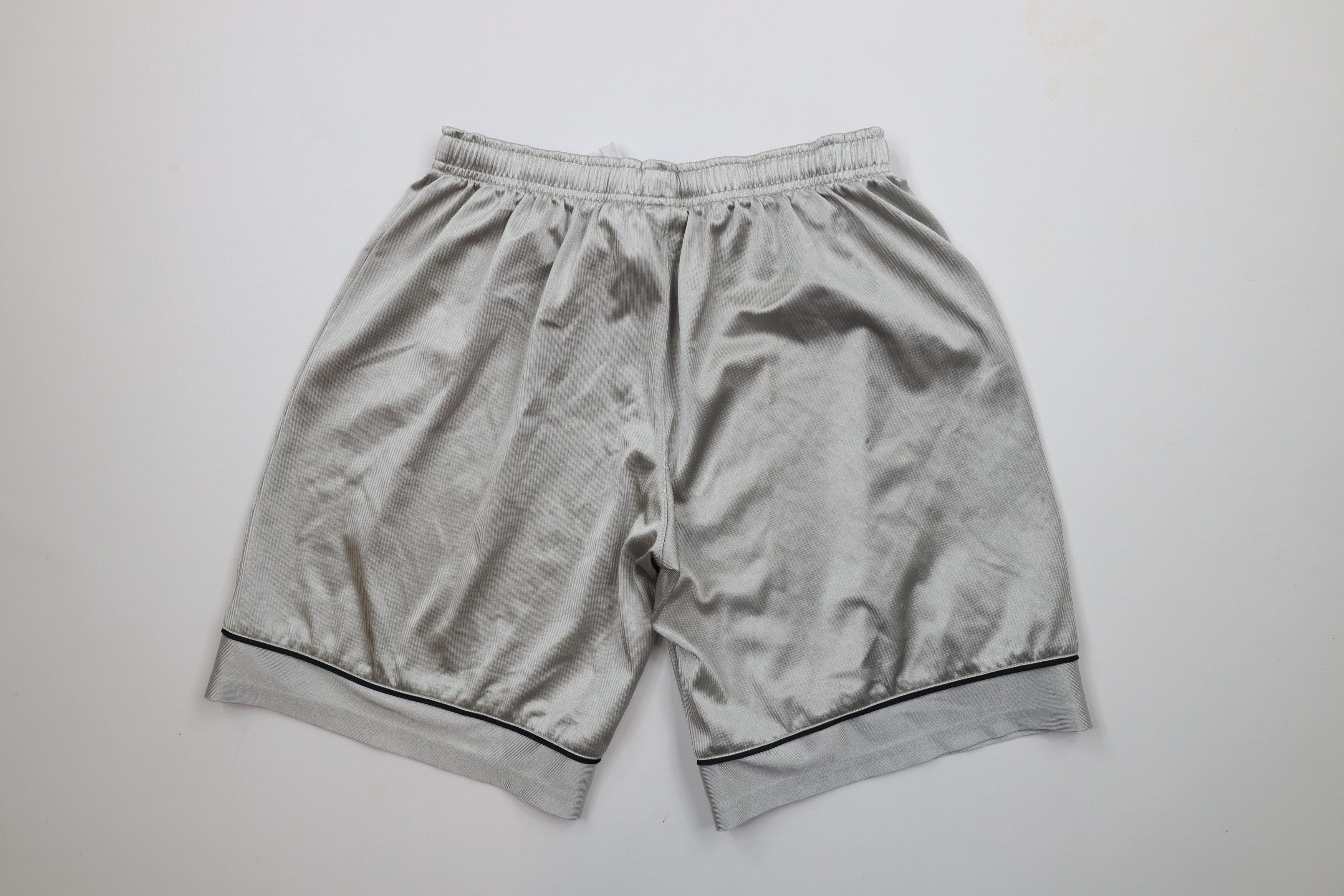 Nike × Vintage Vintage Nike Scott Mini Swoosh Above Knee Shorts Silver Size US 30 / EU 46 - 10 Thumbnail