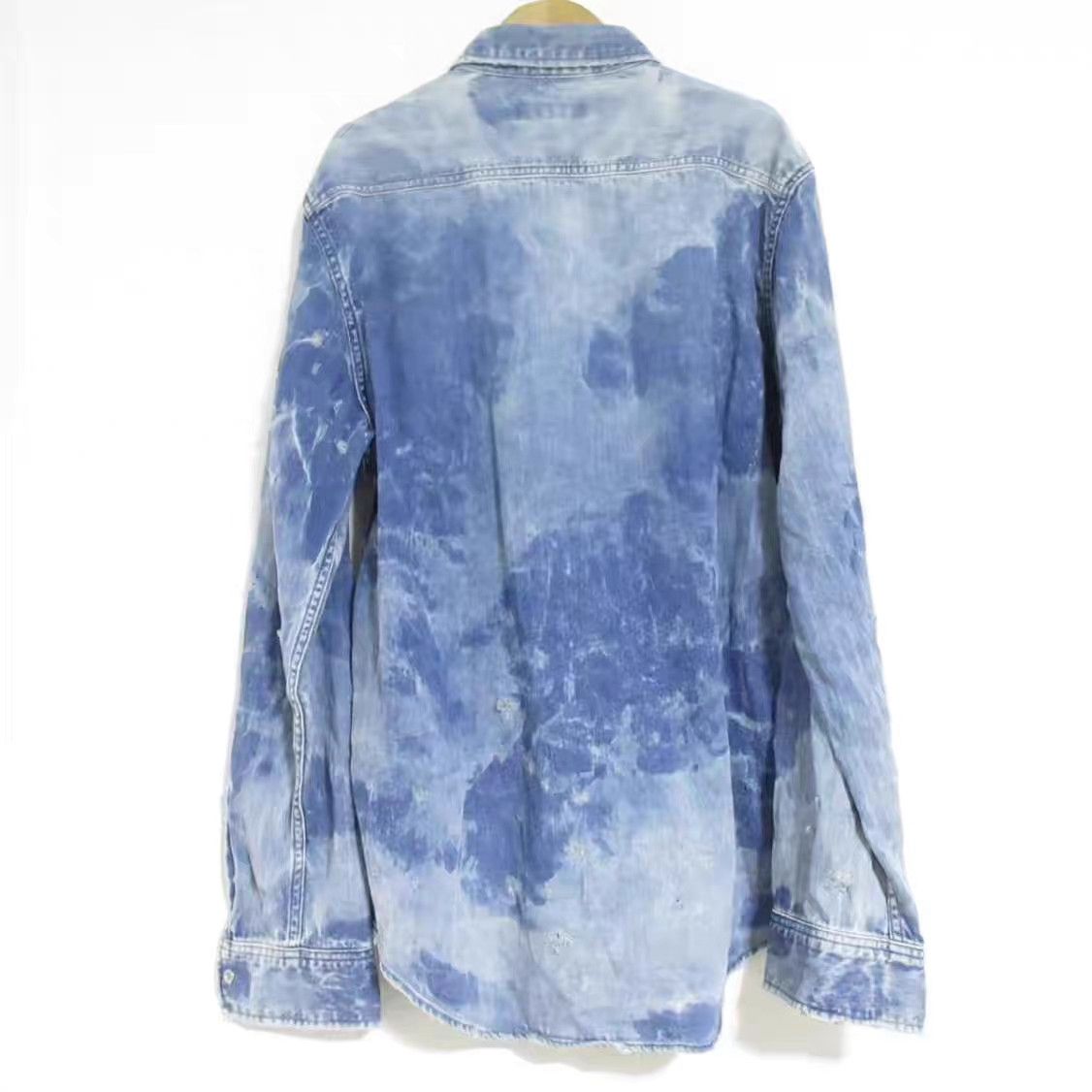 Roar Roar Mainline Crystal Double Guns Denim Shirt K11 Size US XL / EU 56 / 4 - 3 Thumbnail