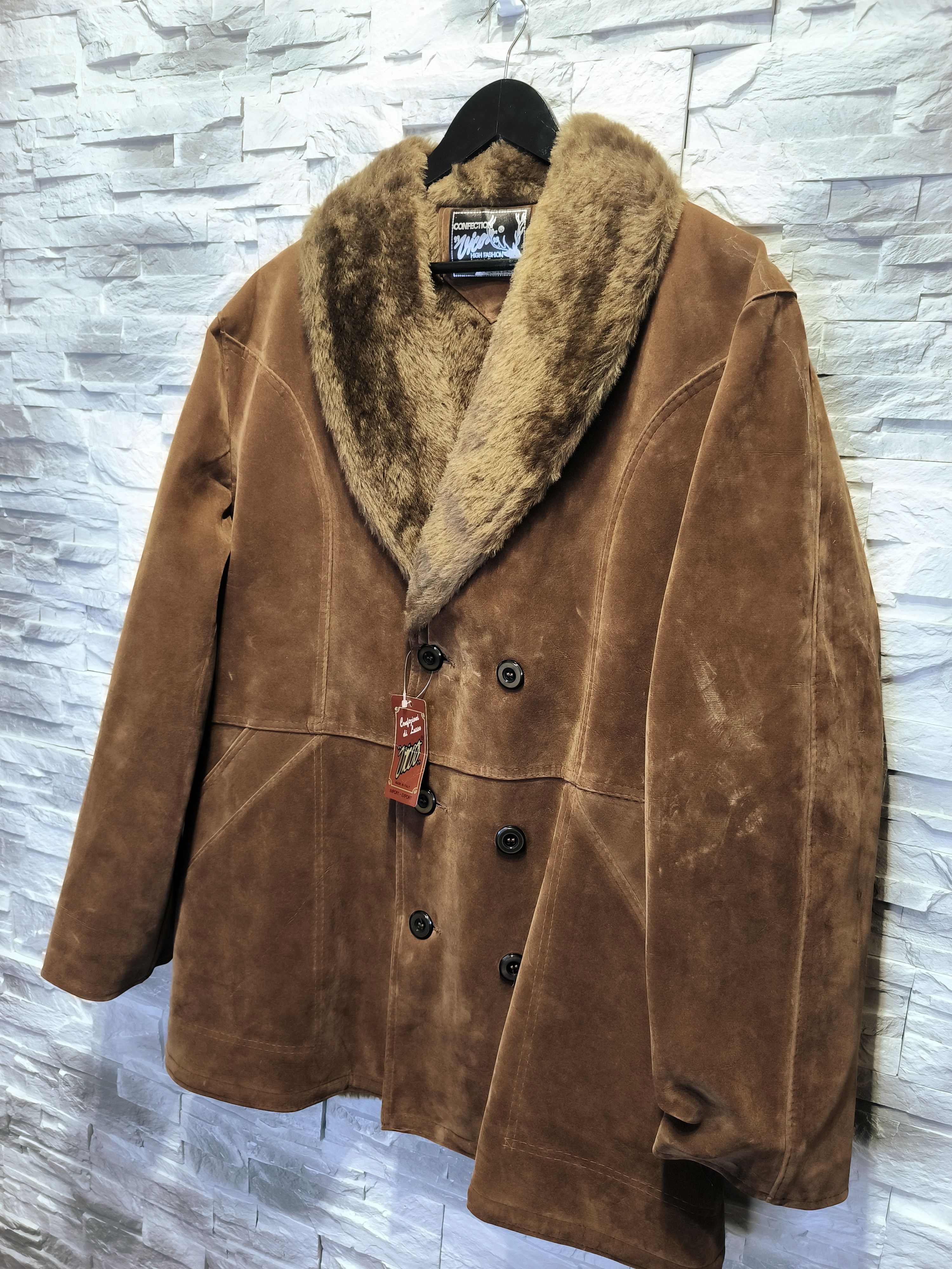 Vintage Vintage Fur Brown Leather Vicor Italy Made Brown Size XL / US 12-14 / IT 48-50 - 7 Thumbnail