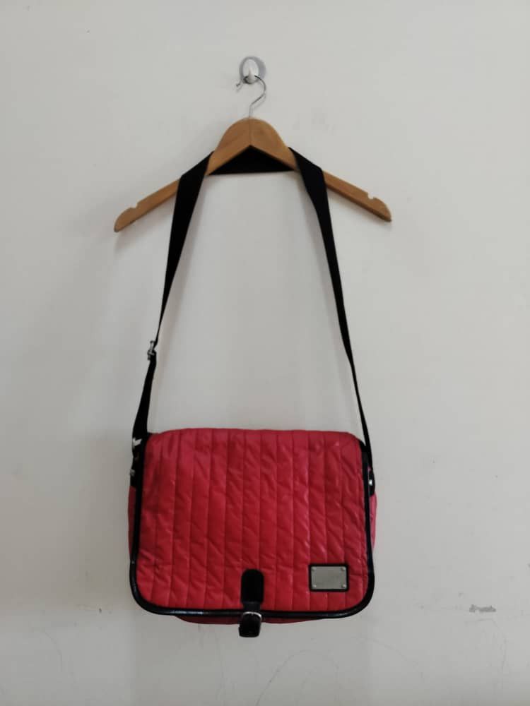 70's 80's Kansai Yamamoto Sling Bag in Red, Men's
