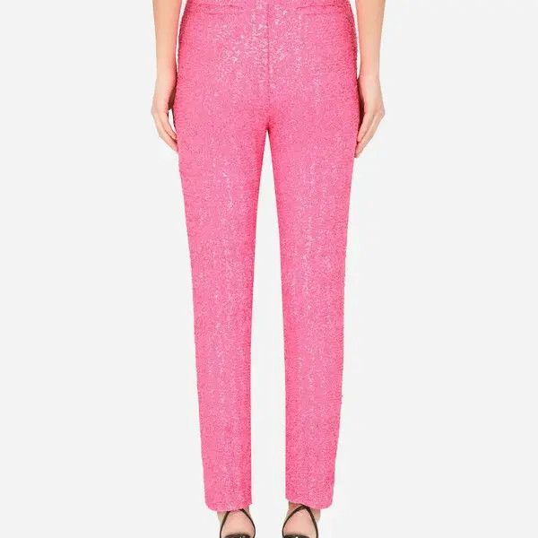 Dolce & Gabbana o1y0925 Casual Pant in Fuchsia Size 25" / US 0 / IT 36 - 4 Thumbnail