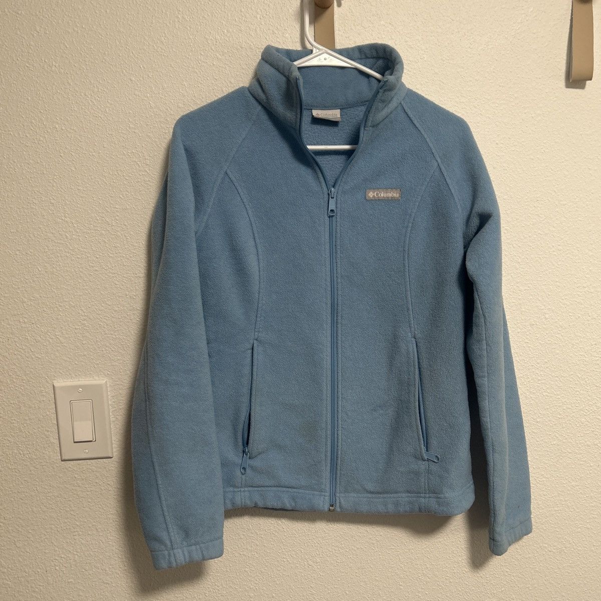 Columbia Vintage Columbia Blue Fleece Jacket Size Medium In Woman’s Size M / US 6-8 / IT 42-44 - 1 Thumbnail