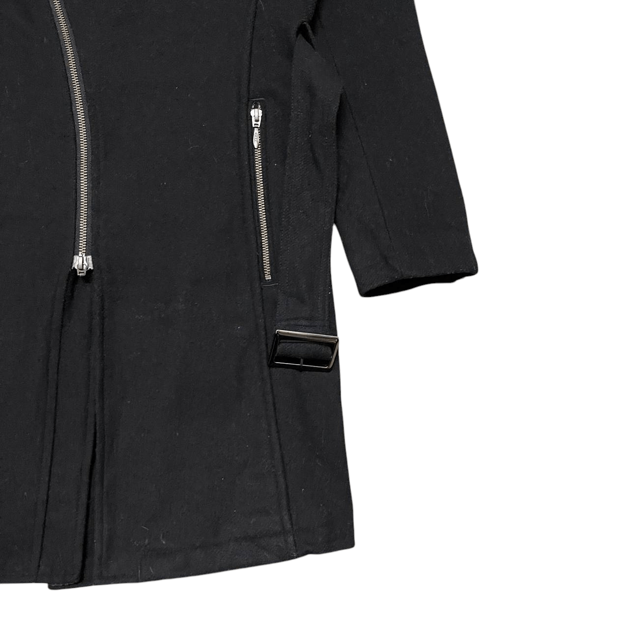 Tornado Mart Rick Owens Inspired Asymmetric Tornado Mart Wool Jacket Size US M / EU 48-50 / 2 - 4 Thumbnail