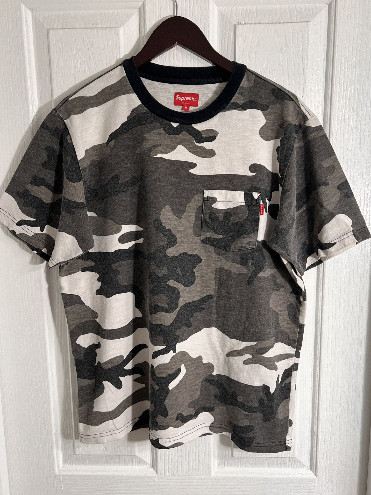 Supreme Camo Shirt ウェア Supreme Dalmatian Tee Camo/ Size L