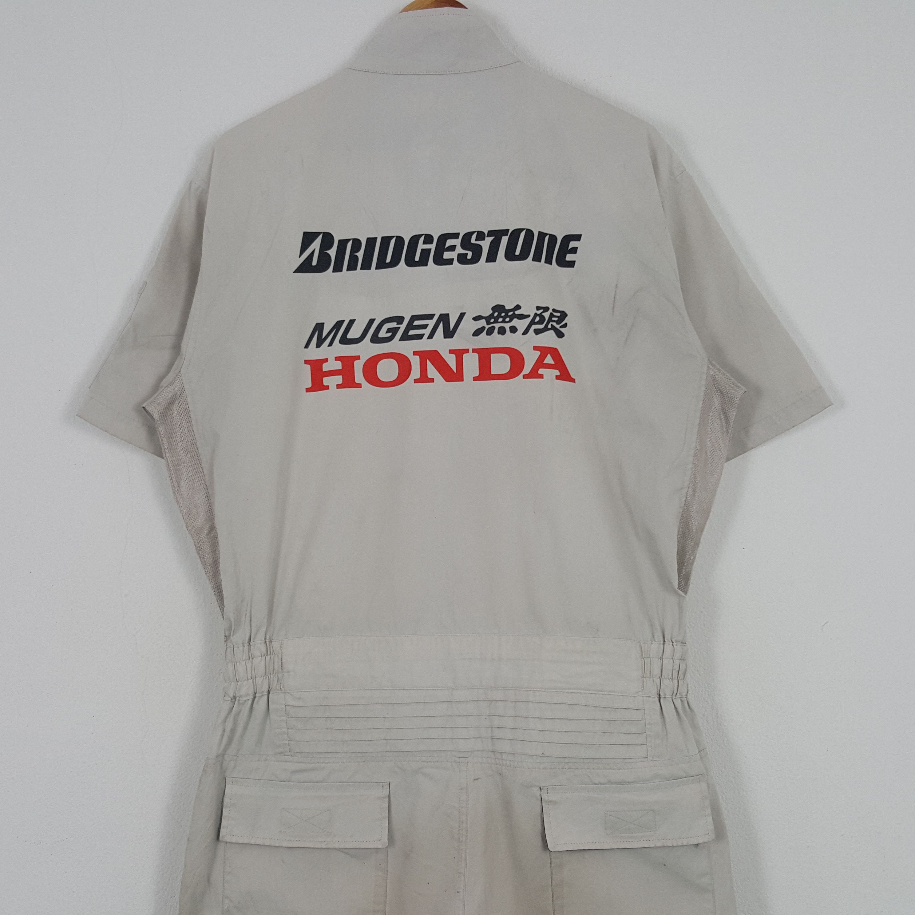 Honda × Japanese Brand × Vintage Vintage Mugen Honda Japanese Racing Team Custom Art Jacket Size US L / EU 52-54 / 3 - 2 Thumbnail