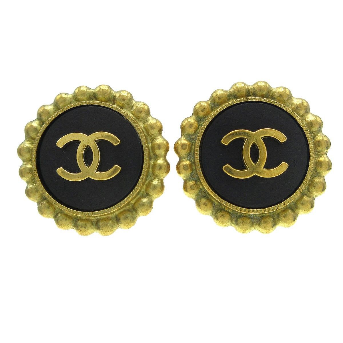Chanel Chanel CC Round Earrings Metal Size ONE SIZE - 1 Thumbnail