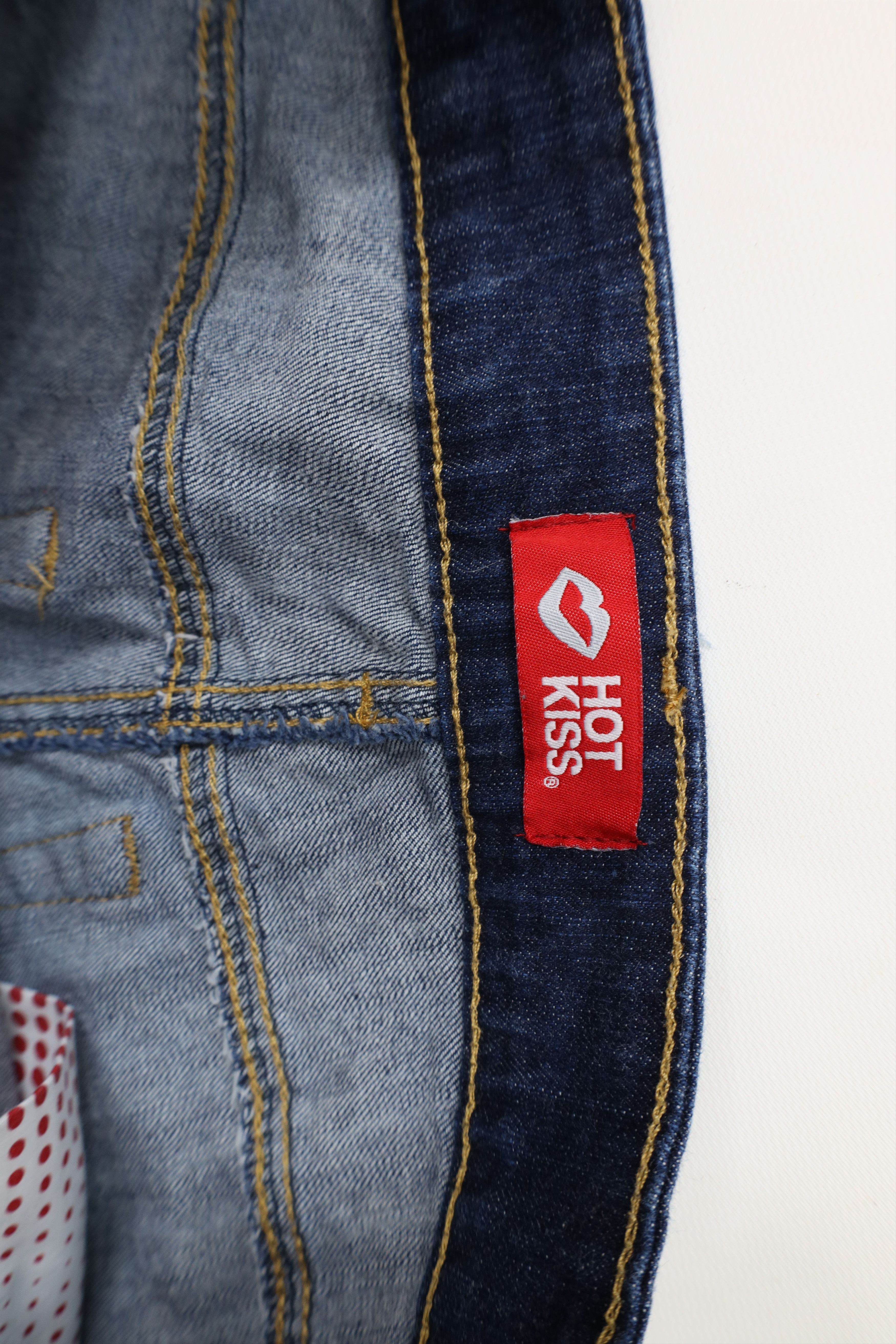 Vintage Vintage 90s Y2K Babydoll Stretch Wide Leg Bell Bottoms Jeans Size 32" / US 10 / IT 46 - 7 Thumbnail
