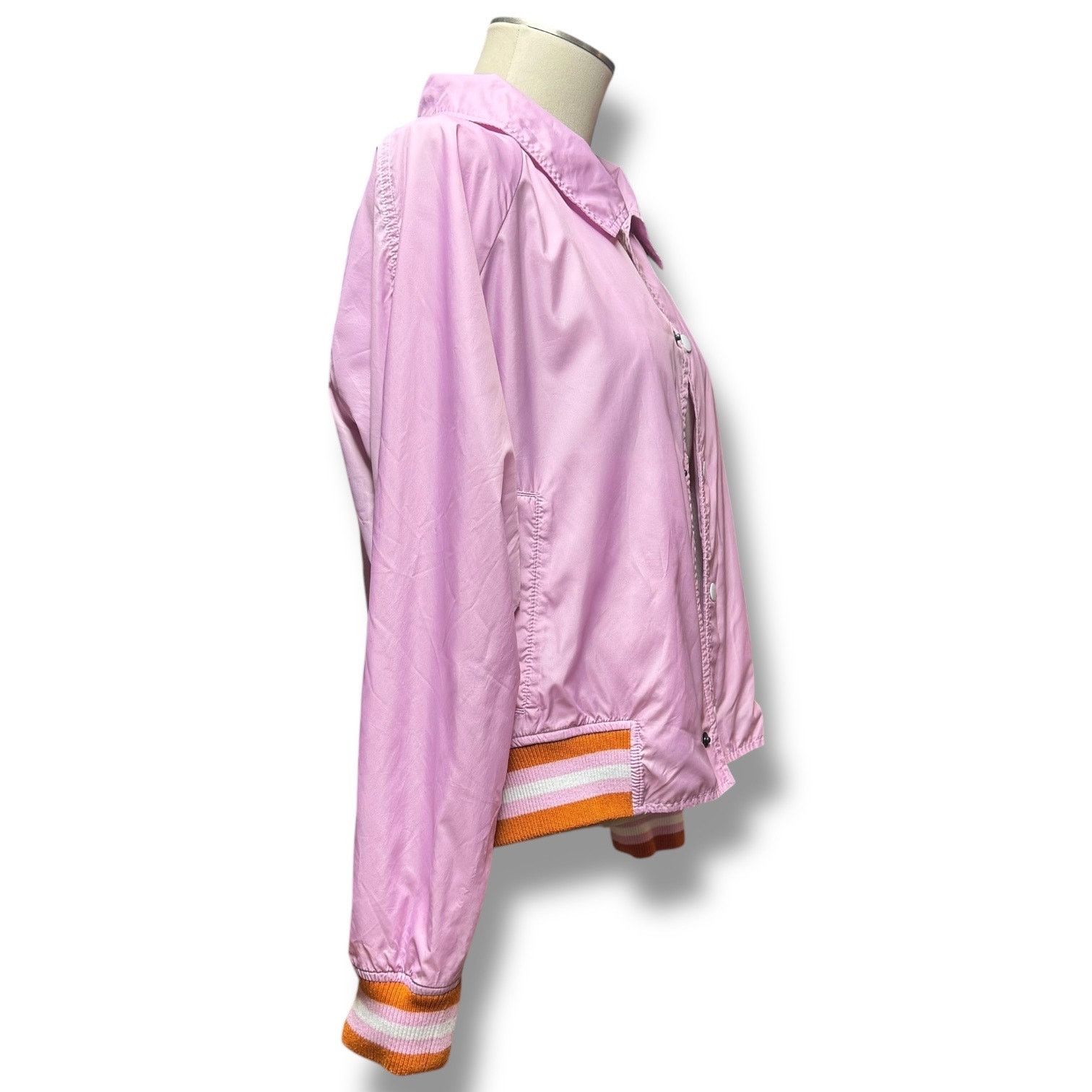 Champion Champion Cropped Track Jacket Pink Medium Size M / US 6-8 / IT 42-44 - 8 Thumbnail