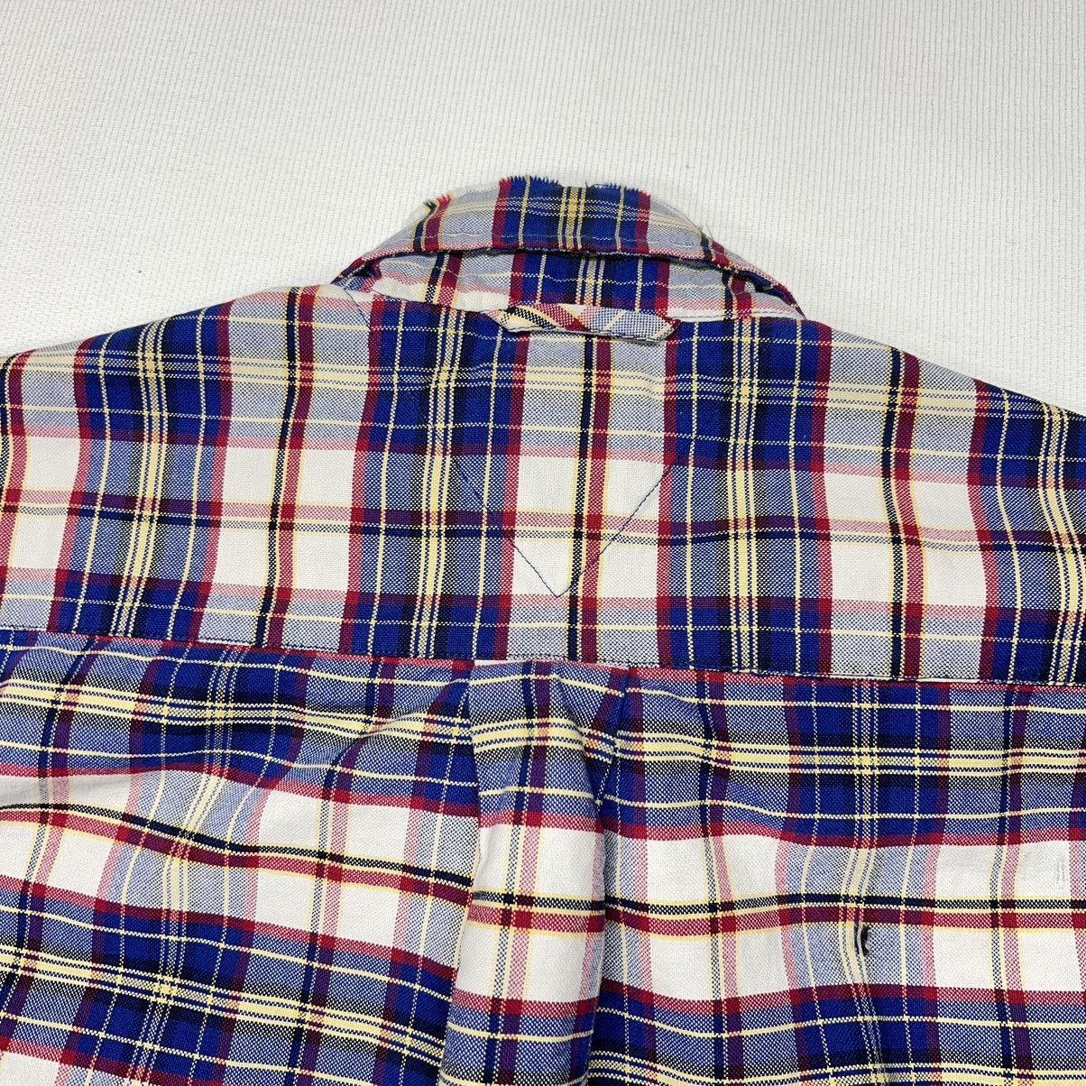 Tommy Hilfiger × Vintage VTG Tommy Hilfiger Shirt Plaid Button Down Long Sleeve Size US L / EU 52-54 / 3 - 14 Thumbnail