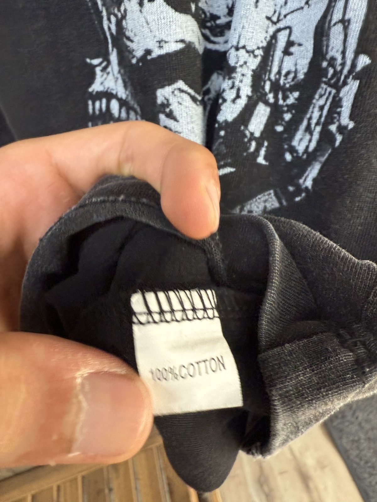 Godspeed Godspeed Grey Mankind Skull Short Sleeve Size US XS / EU 42 / 0 - 7 Thumbnail