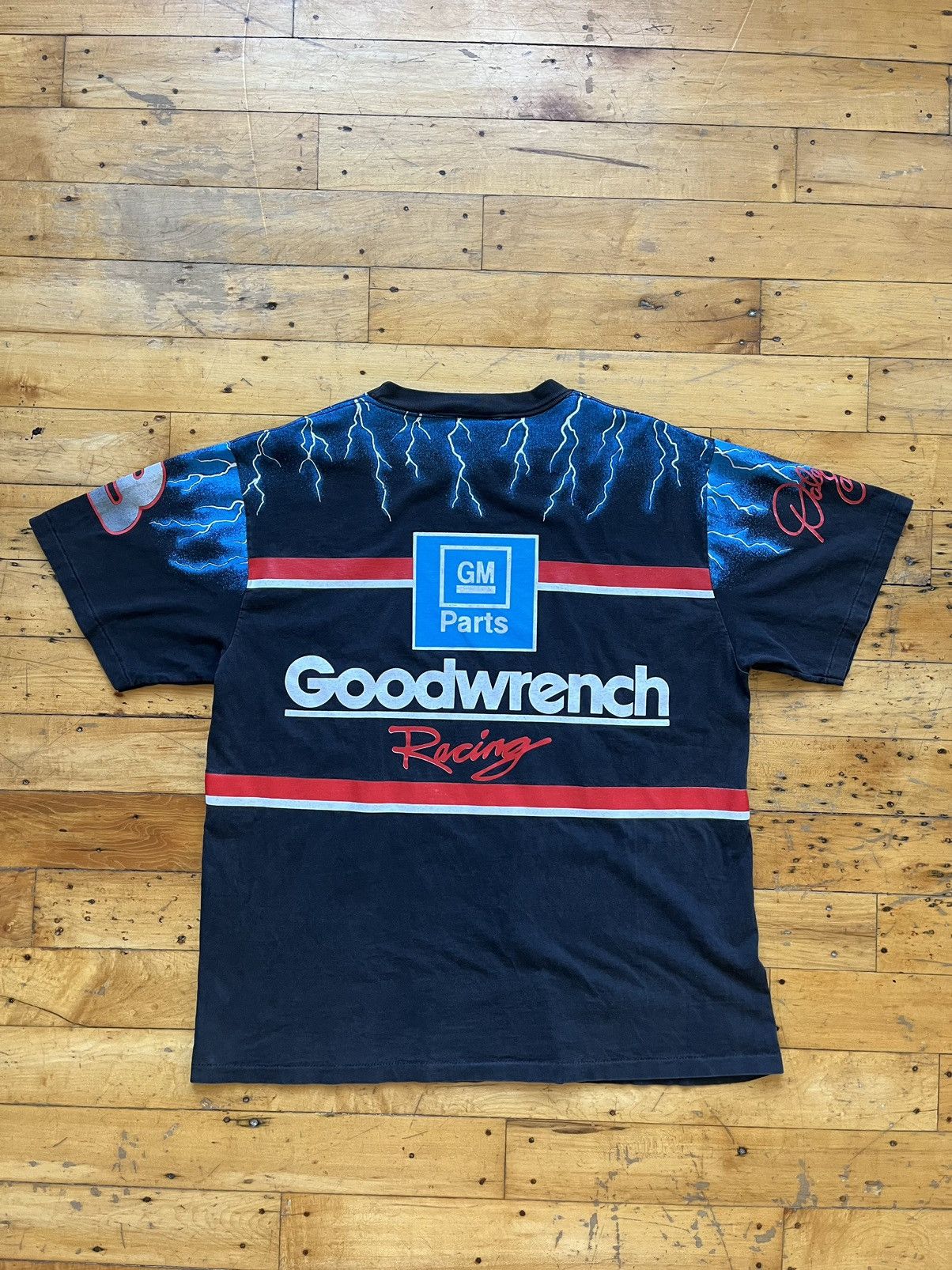 NASCAR 90s Dale Earnhardt Black Knight Shirt Size US XXL / EU 58 / 5 - 3 Thumbnail