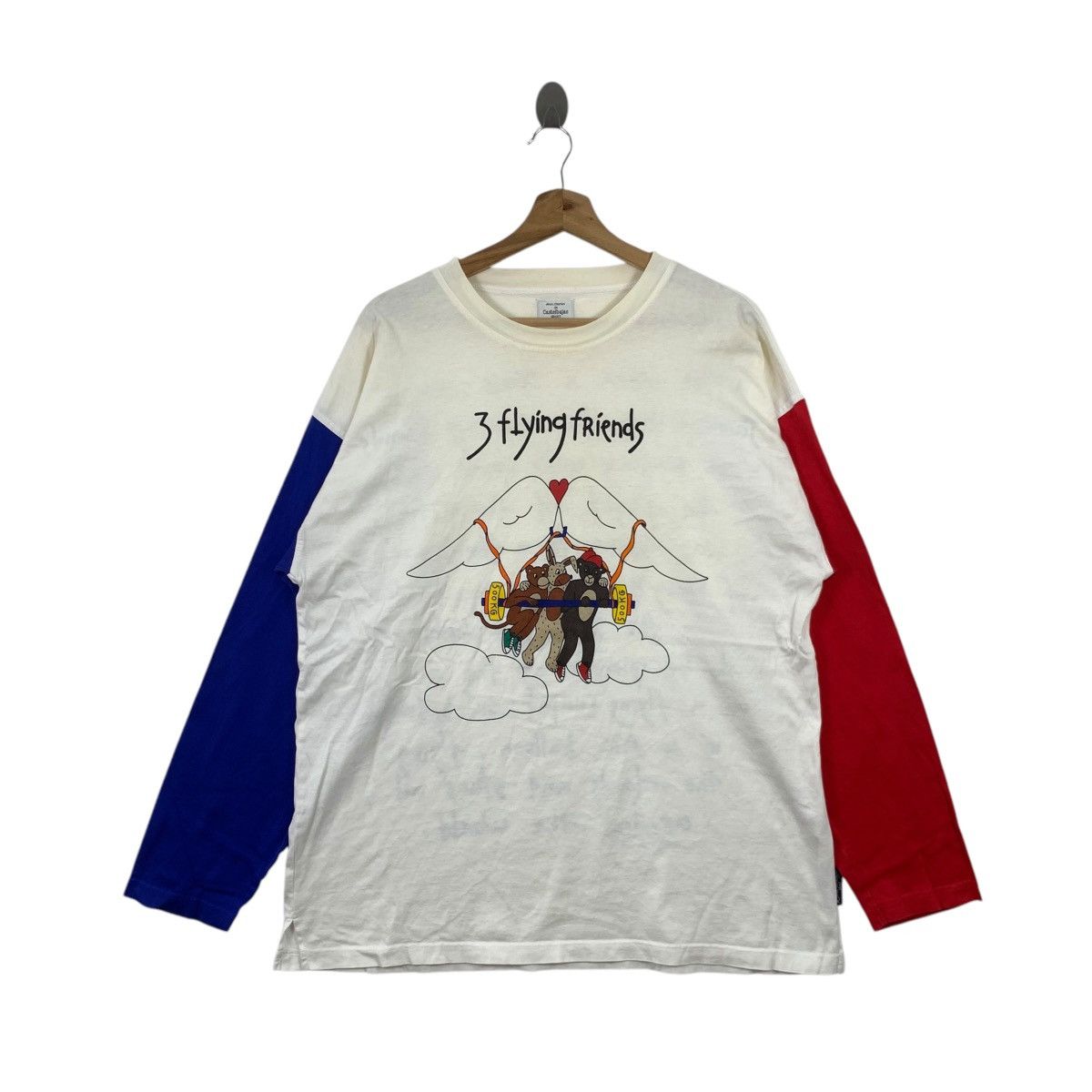 Jean Charles De Castelbajac × Vintage Vintage Jean Charles de CASTELBAJAC Sport Long Tee Shirt Size US L / EU 52-54 / 3 - 1 Thumbnail