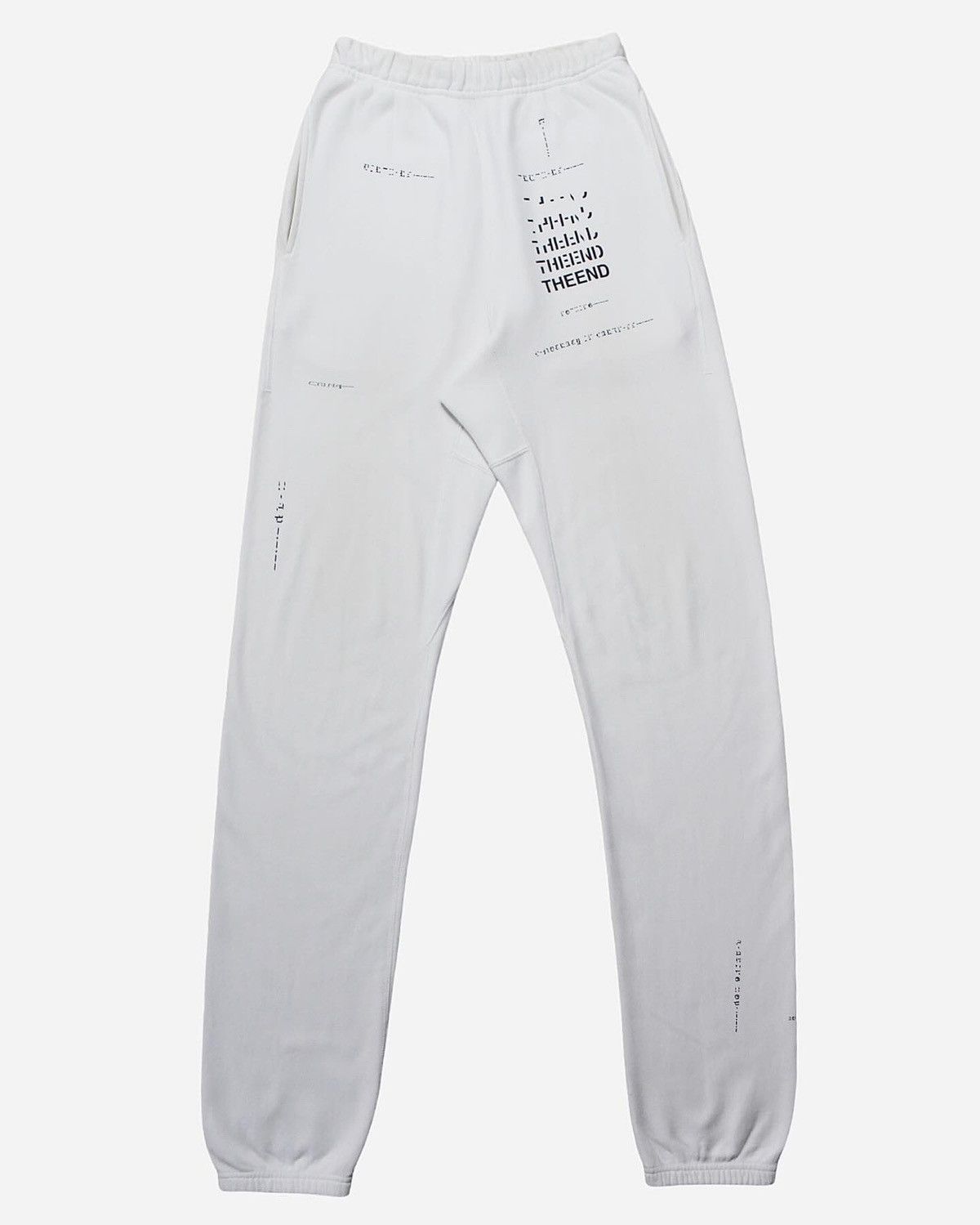 Takahiromiyashita The Soloist. AW21 TAKAHIROMIYASHITA THESOLOIST WHITE GEOMETRIC Size US 30 / EU 46 - 1 Thumbnail