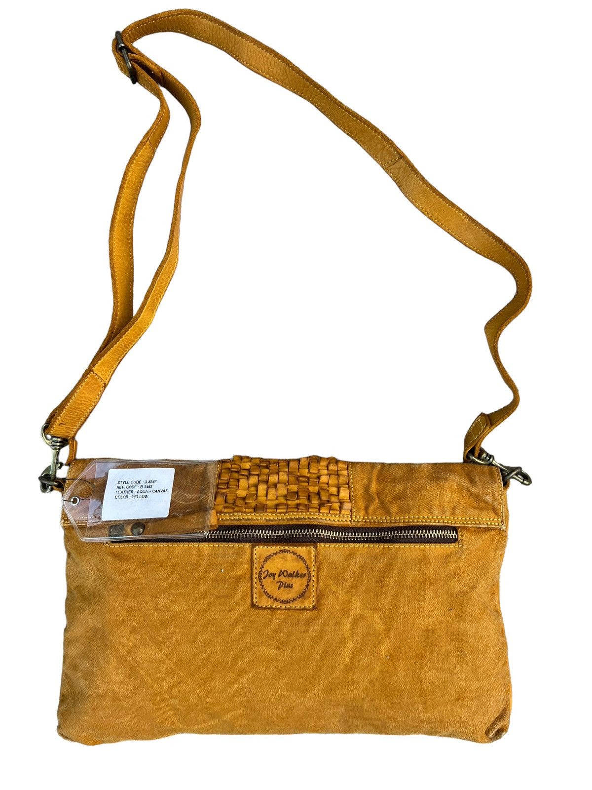 Levi's Joy Walker Plus Japan Hybrid Canvas Patina Leather Bag Size ONE SIZE - 9 Thumbnail