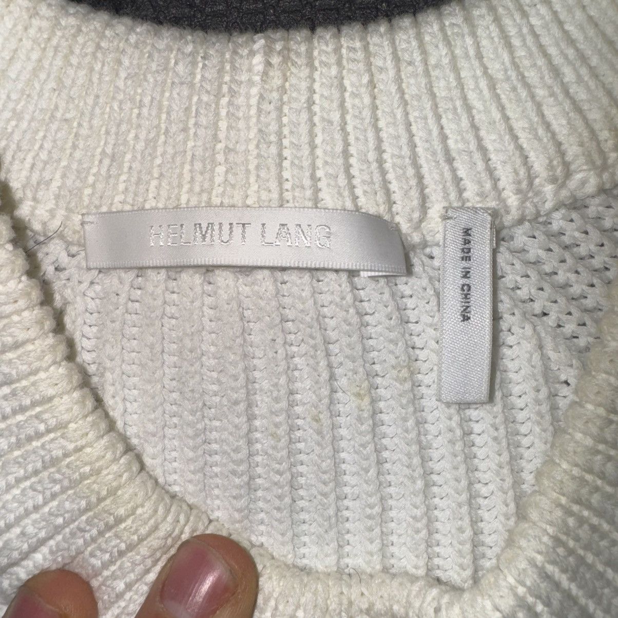 Helmut Lang Helmut lang fisherman sweater Medium Size US M / EU 48-50 / 2 - 3 Thumbnail