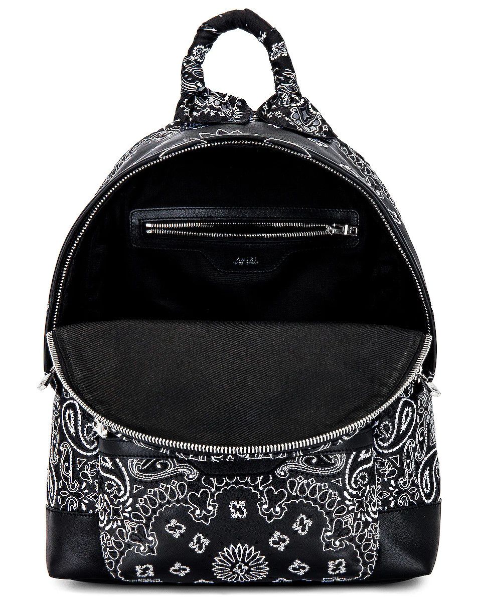Amiri o1gr1nt0924 Size: OS / Bandana Classic Backpack in Black Size ONE SIZE - 4 Thumbnail