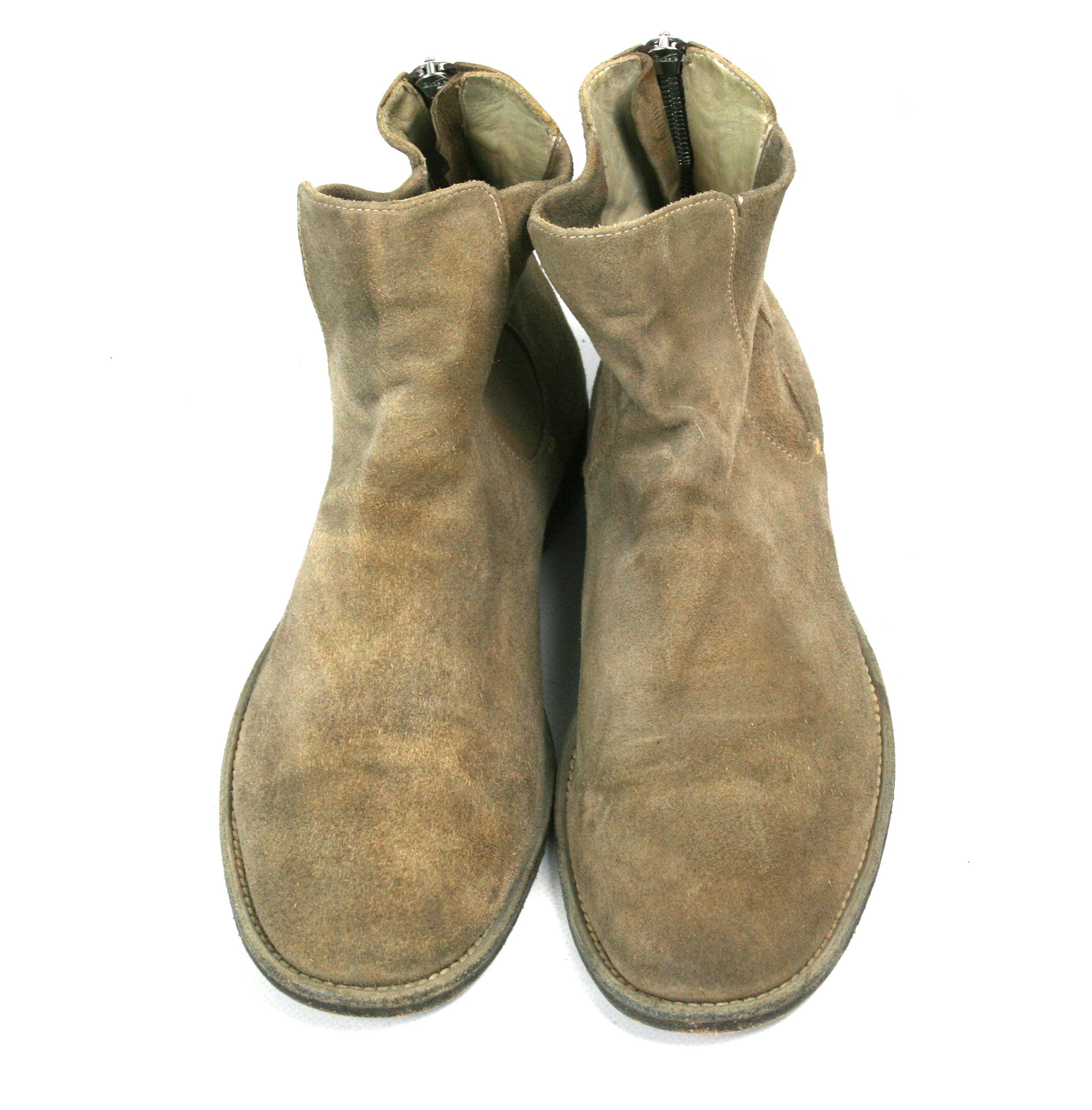 Officine Creative Suede Back Zip Ankle Boots Size US 8 / EU 41 - 6 Thumbnail