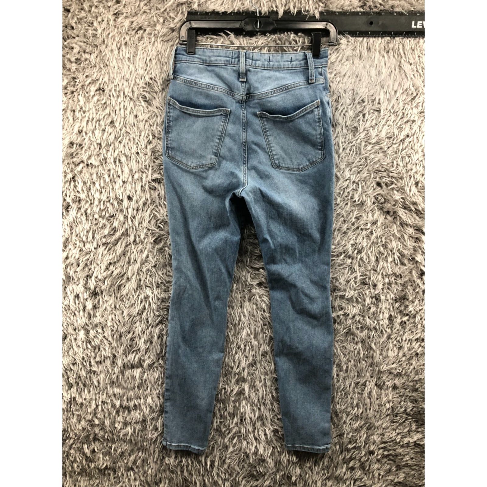 Vintage Universal Thread High Rise Skinny Jeans Size 8 Womens Medium Wash Blue Regular Womens Jeans Size 30" / US 8 / IT 44 - 5 Thumbnail