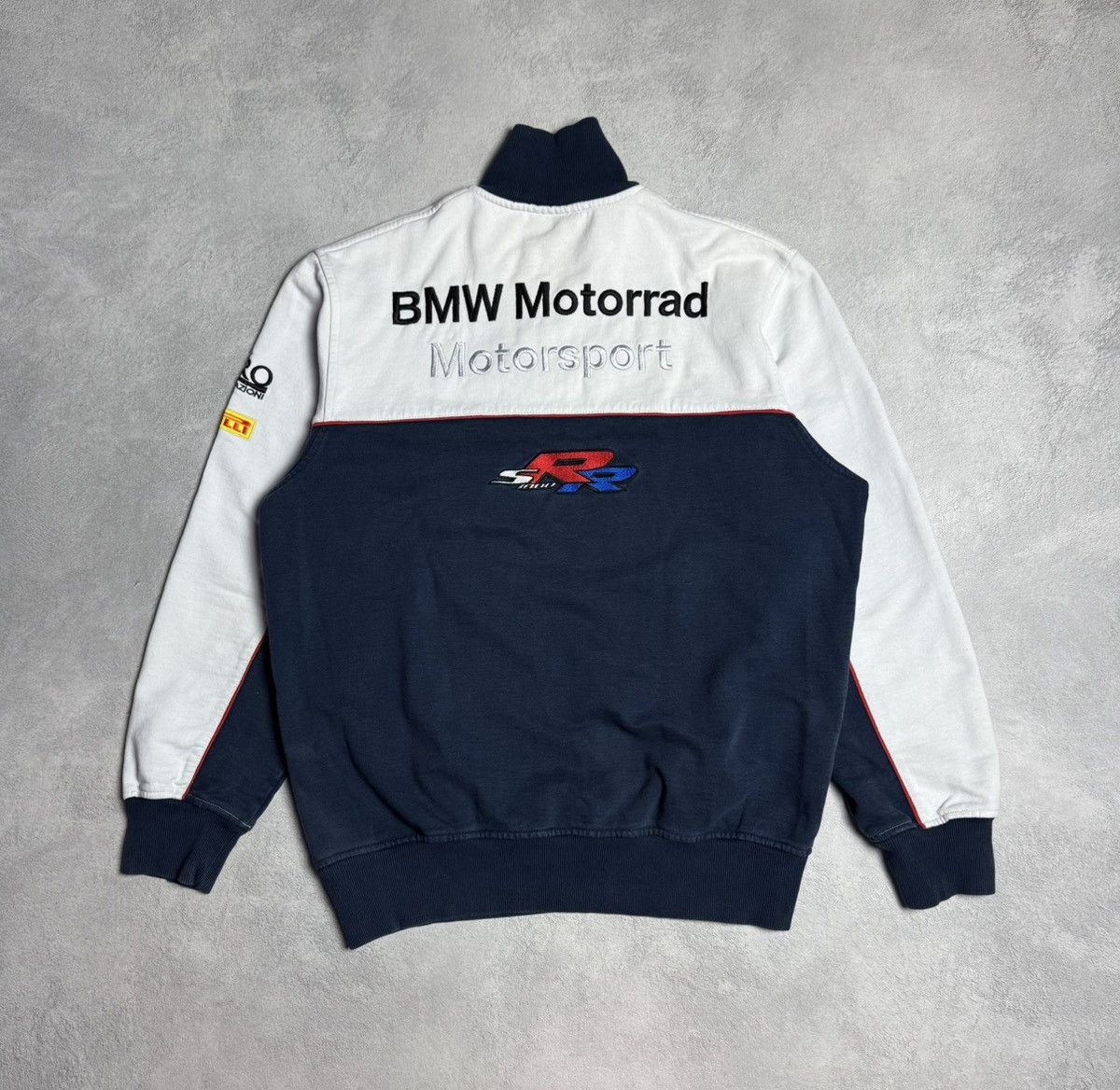 BMW BMW Motorrad Cotton 1/4 Zip Racing Sweatshirt Big Logo Size US L / EU 52-54 / 3 - 2 Thumbnail