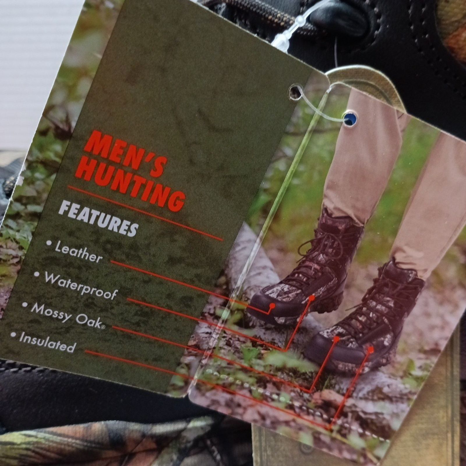 Other Ozark Trail Mossy Oak Hunting Boots Men's Size 13 Camo Size US 13 / EU 46 - 4 Thumbnail