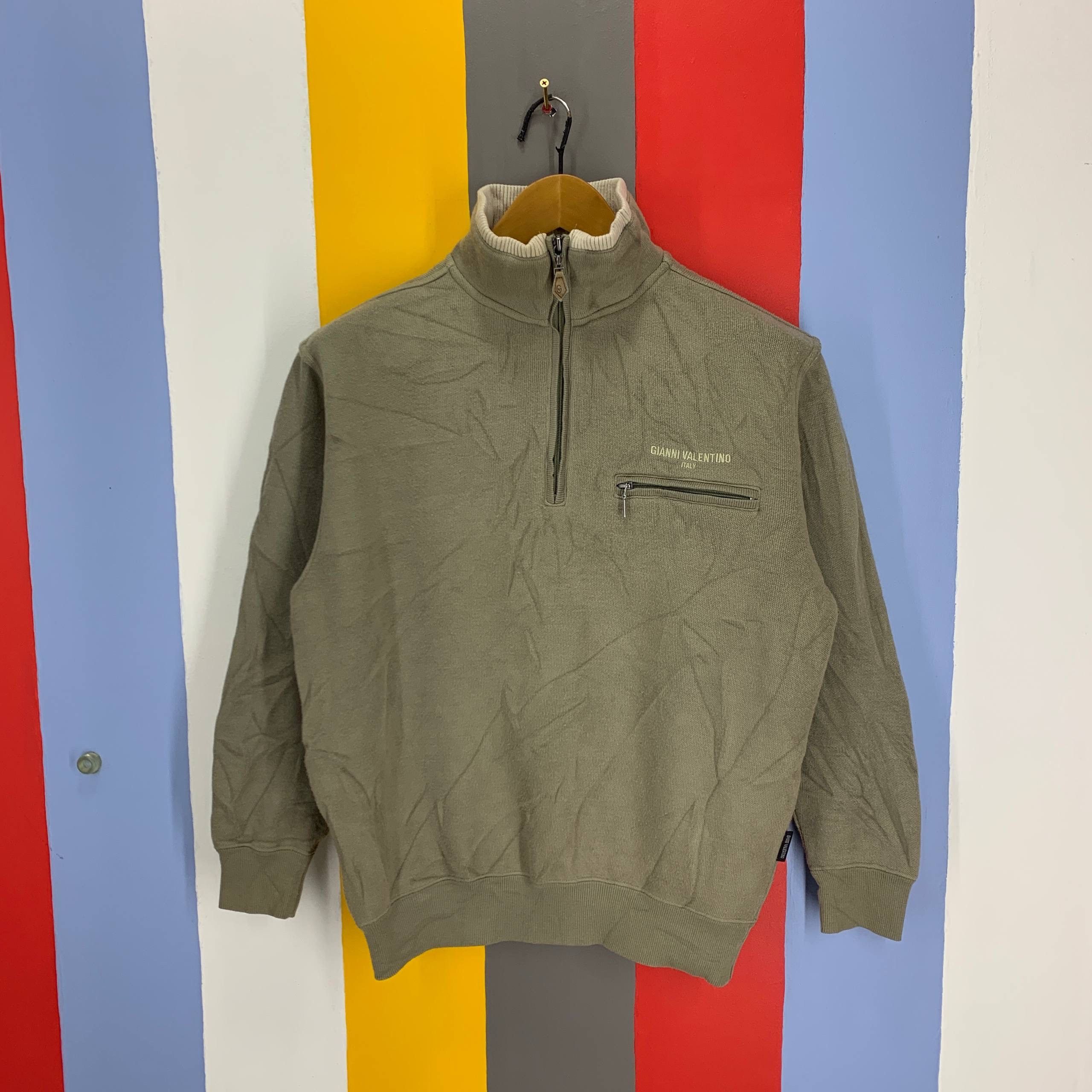 Gianni Valentino GIANNI VALENTINO Turtle Neck Sweatshirt #2573/U Size US M / EU 48-50 / 2 - 1 Thumbnail