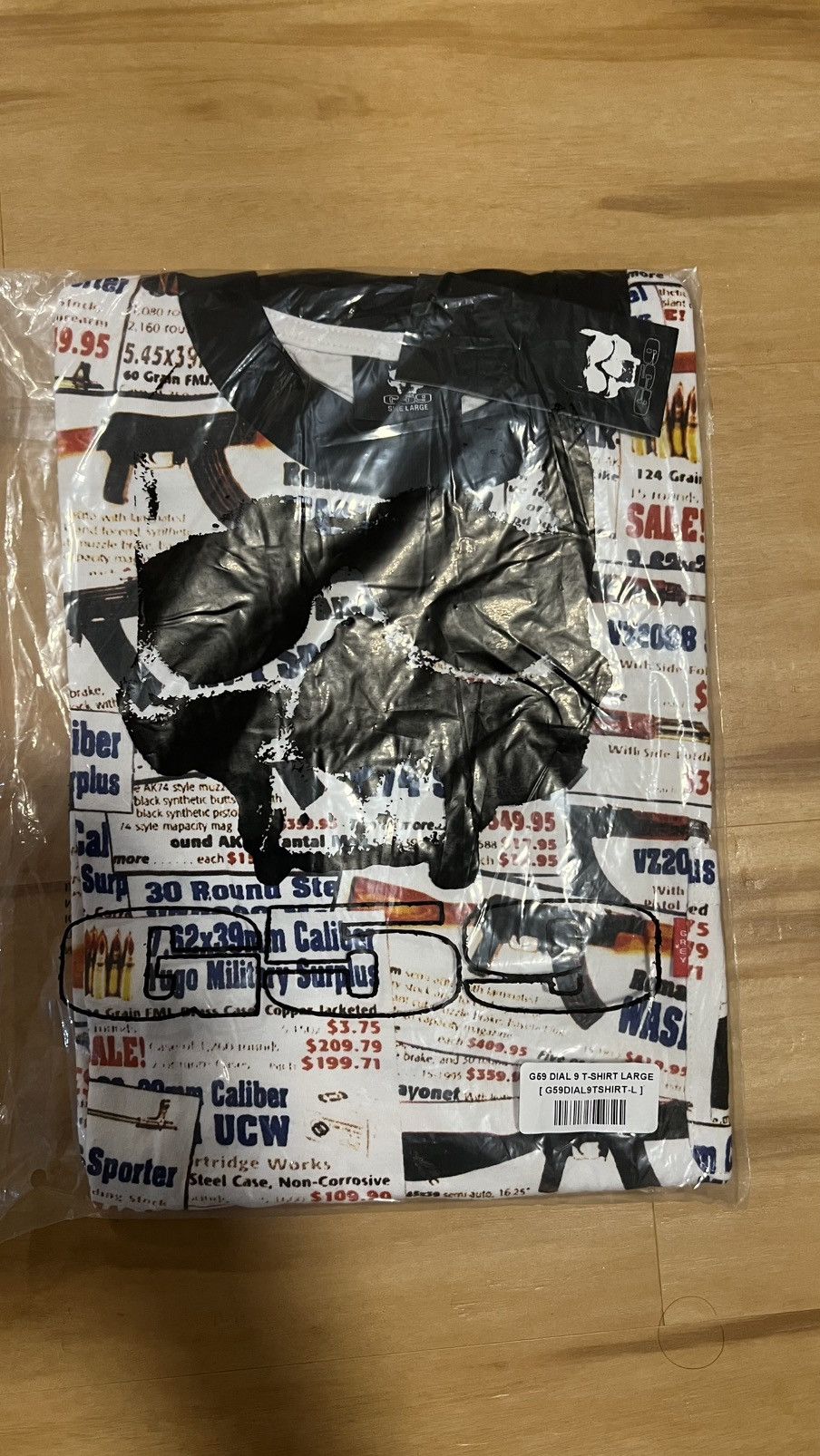 G59 Records G59 Dial 9 Tee Size US L / EU 52-54 / 3 - 1 Thumbnail