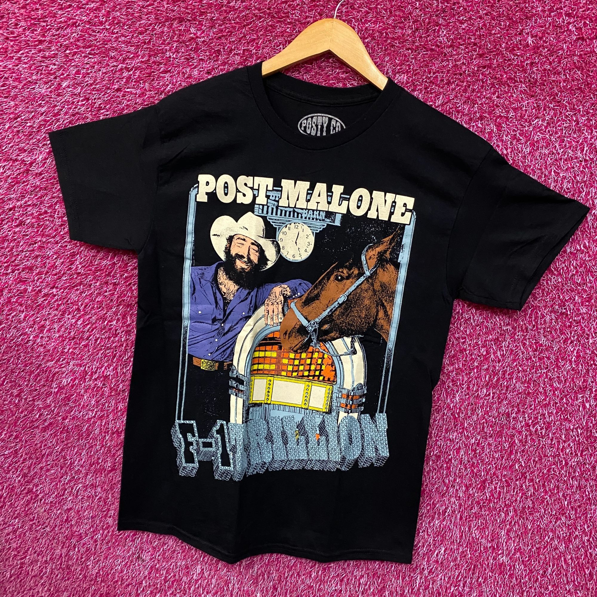 Other Post Malone F-1 Trillion Jukebox Horse T-Shirt Medium Size US M / EU 48-50 / 2 - 3 Thumbnail