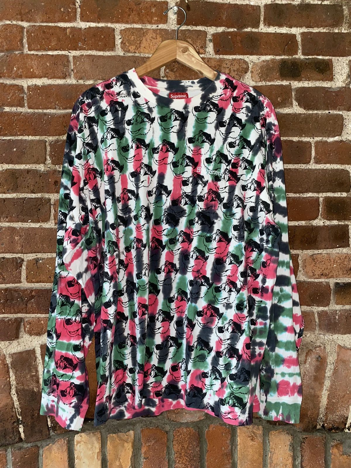 Supreme Supreme Dyed Bear L/S Top | Grailed