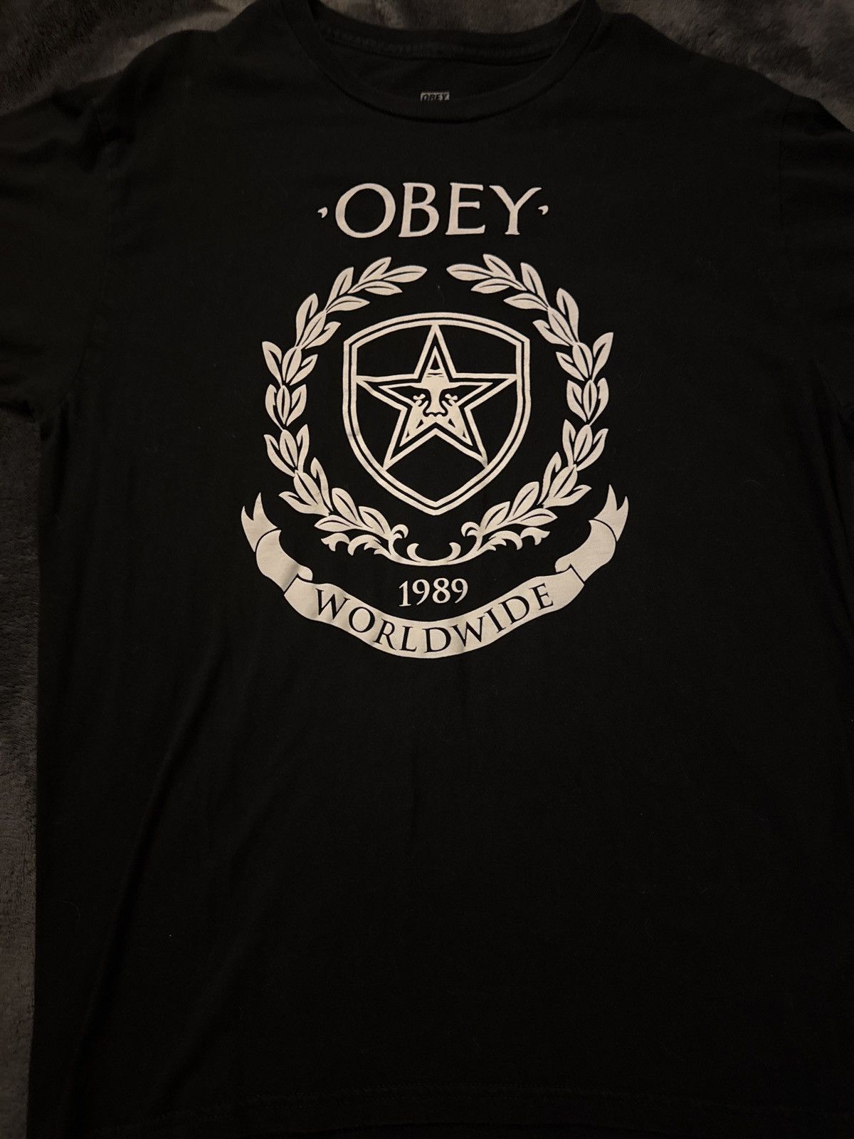 Obey Obey worldwide tee Size US L / EU 52-54 / 3 - 1 Thumbnail