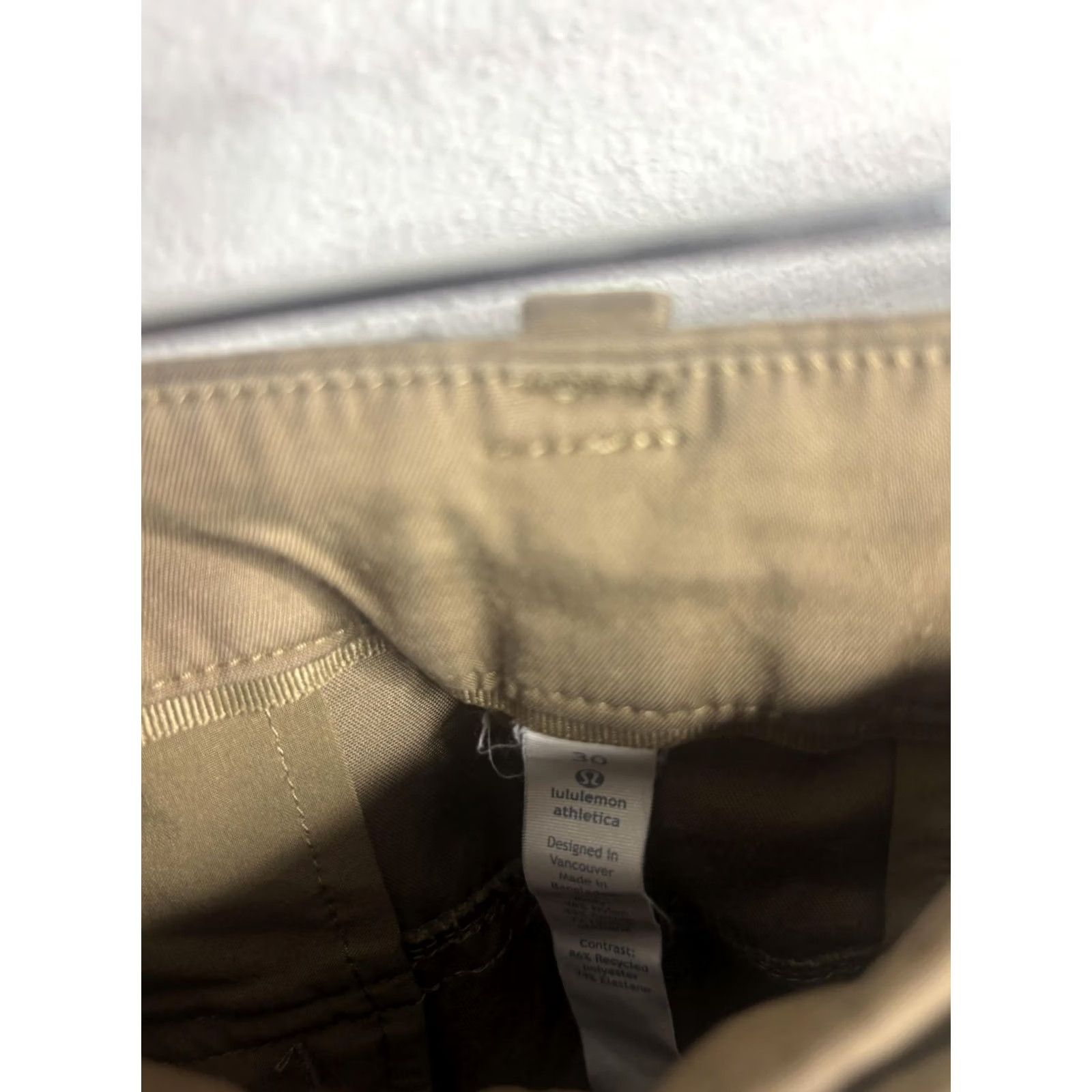 Lululemon Lululemon Mens 30 Athletic Chino Stretch Golf Performance Casual Activewear Brown Shorts Size US 30 / EU 46 - 4 Thumbnail