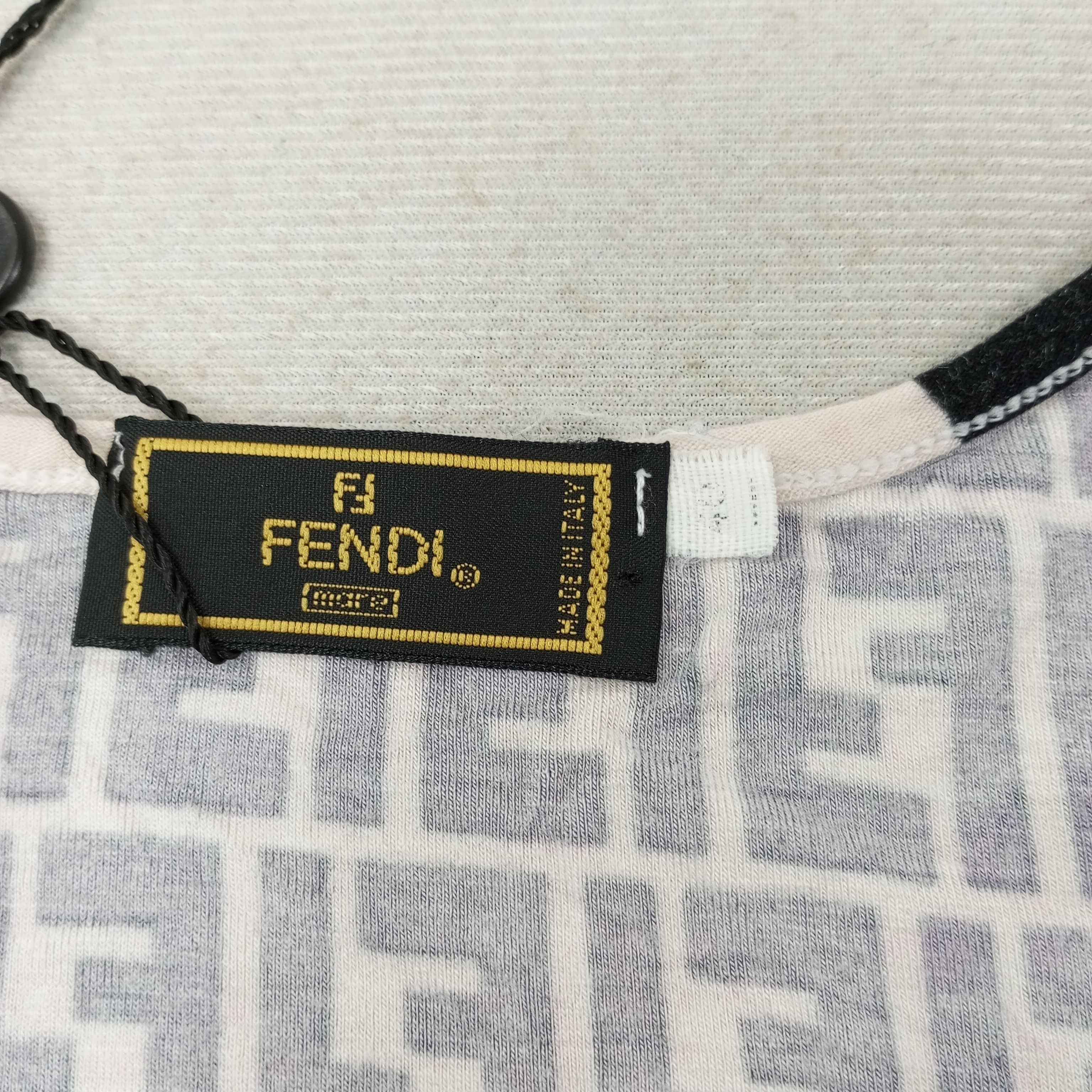 Fendi Fendi Fashion Brand Tshirt c239n47 Size XXS / US 00 / IT 34 - 3 Thumbnail