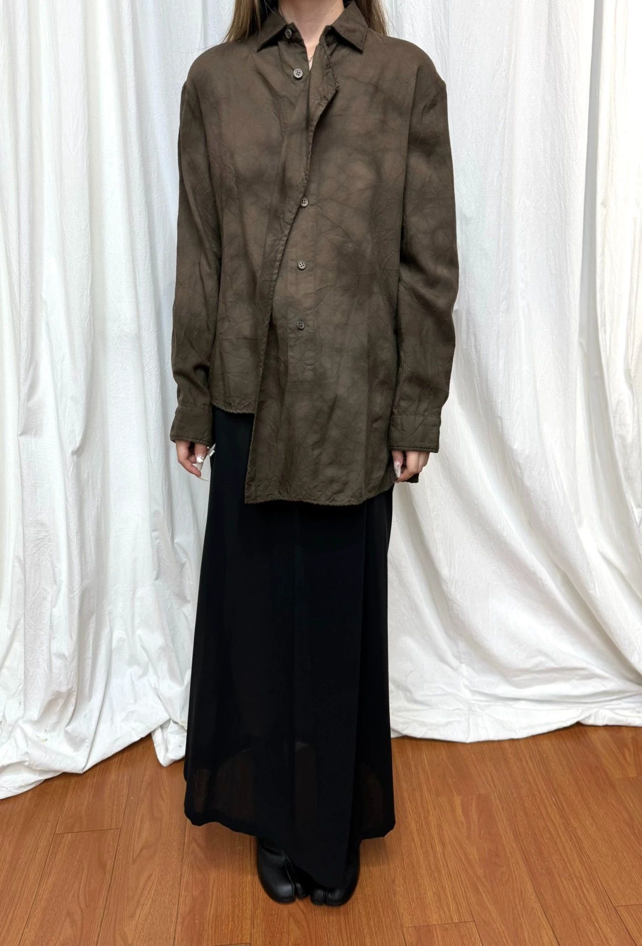 Yohji Yamamoto Yohji Yamamoto Printed Shirt Size 1 (42 Shoulder) Size US S / EU 44-46 / 1 - 5 Thumbnail