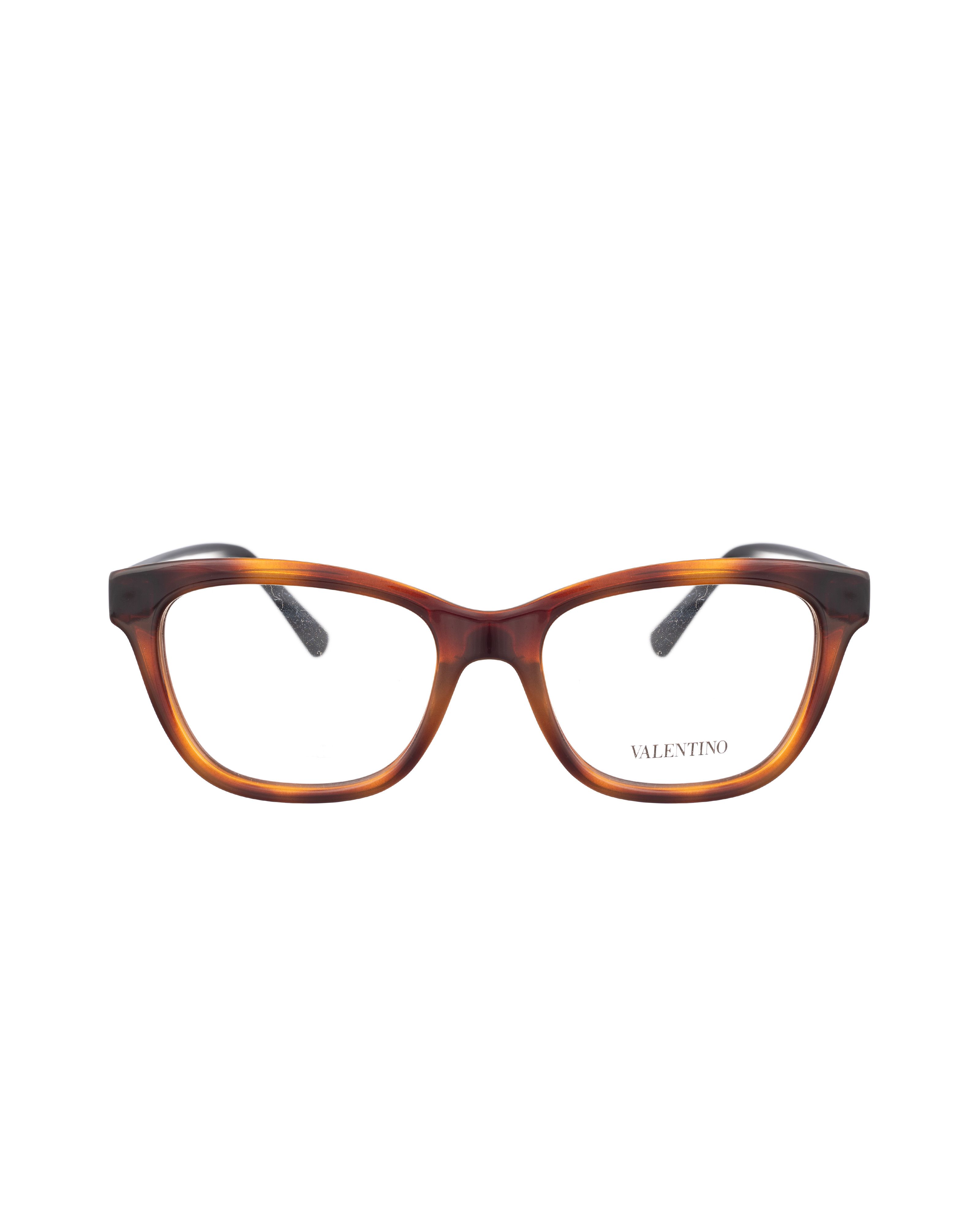 Valentino Valentino 00s Black & Havana Nerd Glasses Size ONE SIZE - 1 Thumbnail